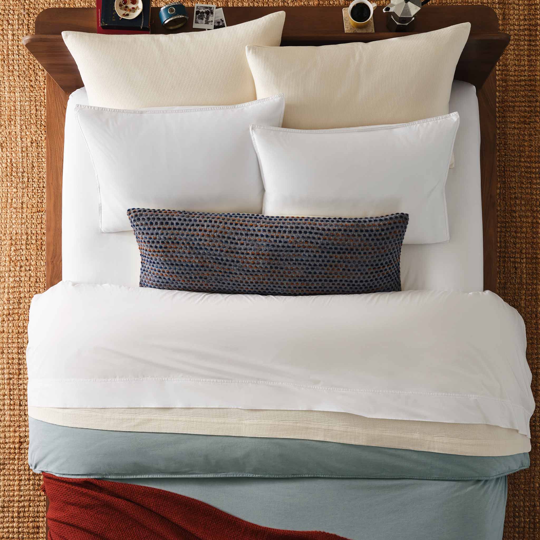 Washed Classic Percale Pillowcase Set - Image 3