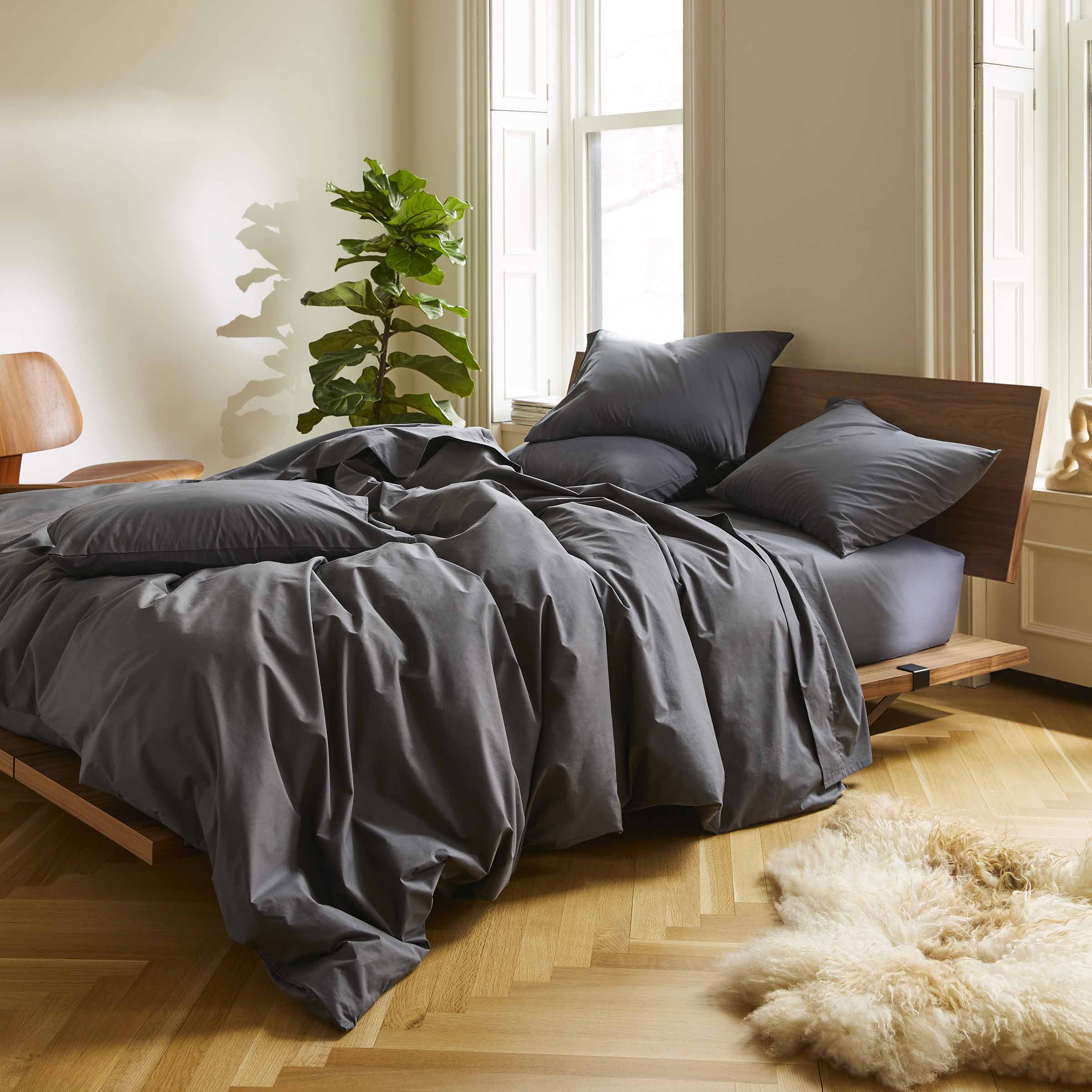 Classic Percale Split King Sheet Set - Image 21