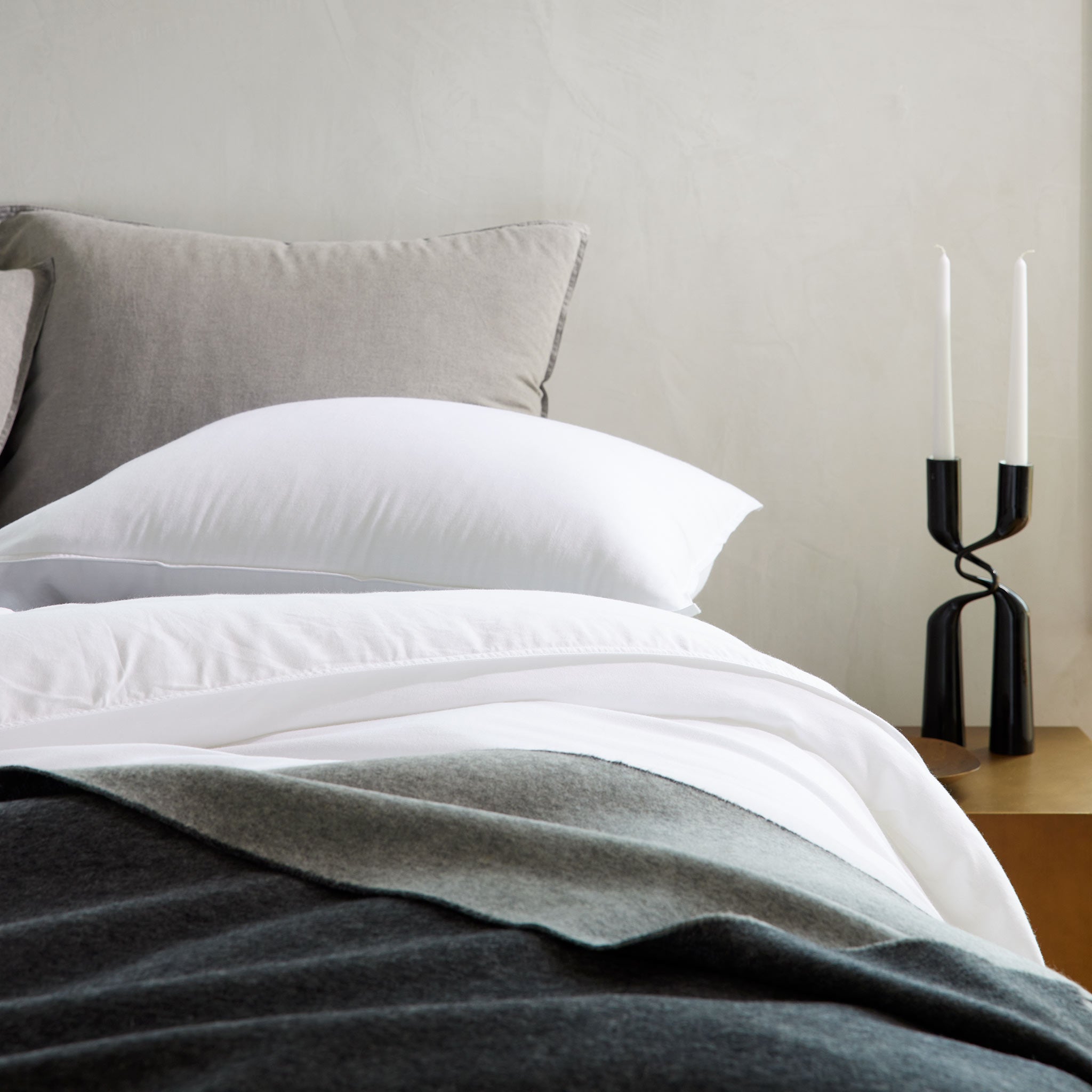 Heathered Cashmere Duvet Cover - Image 30