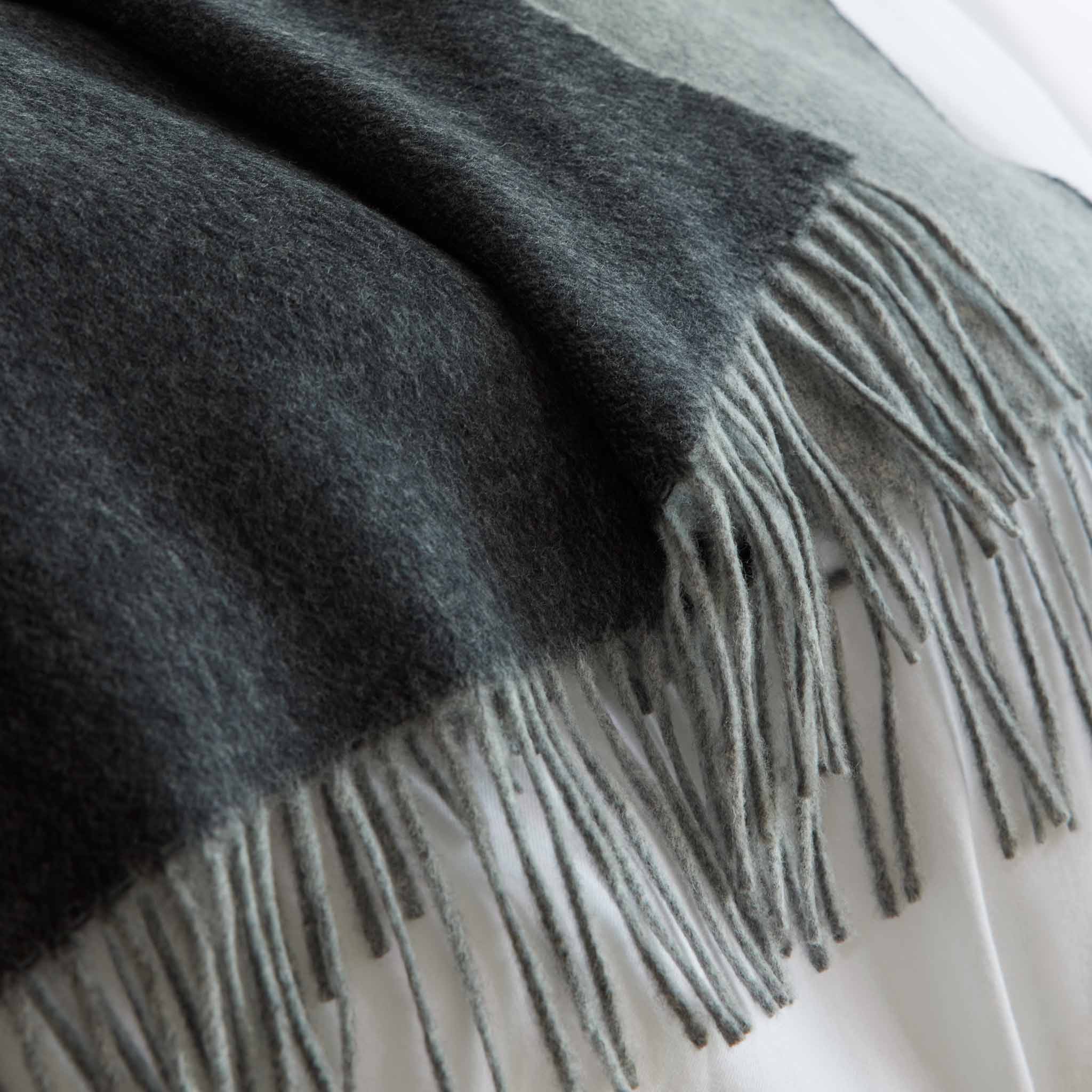 Two-Toned Lambswool Throw Blanket - Image 7