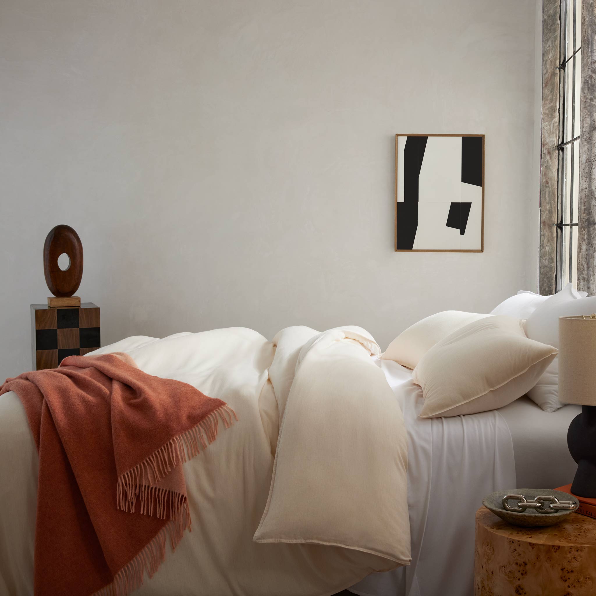 Heathered Cashmere Duvet Cover - Image 19