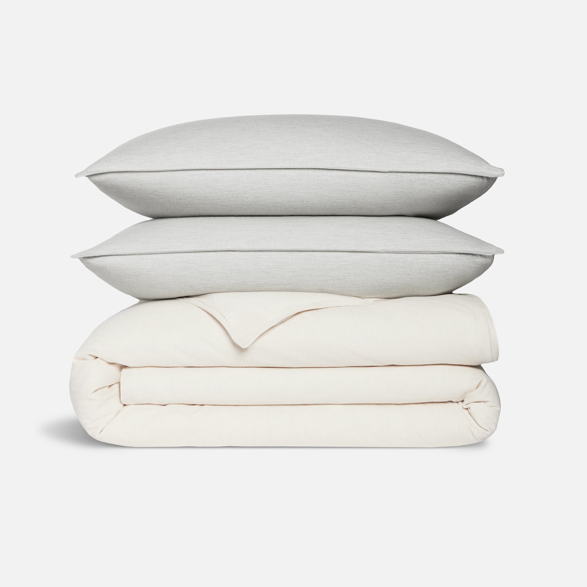 Heathered Cashmere Duvet Set - Image 6