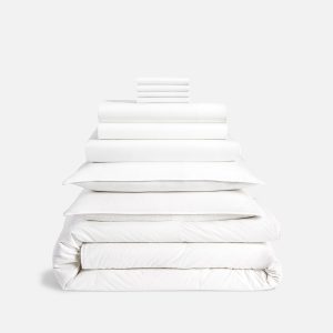Washed Classic Percale Bedding Move-In Bundle