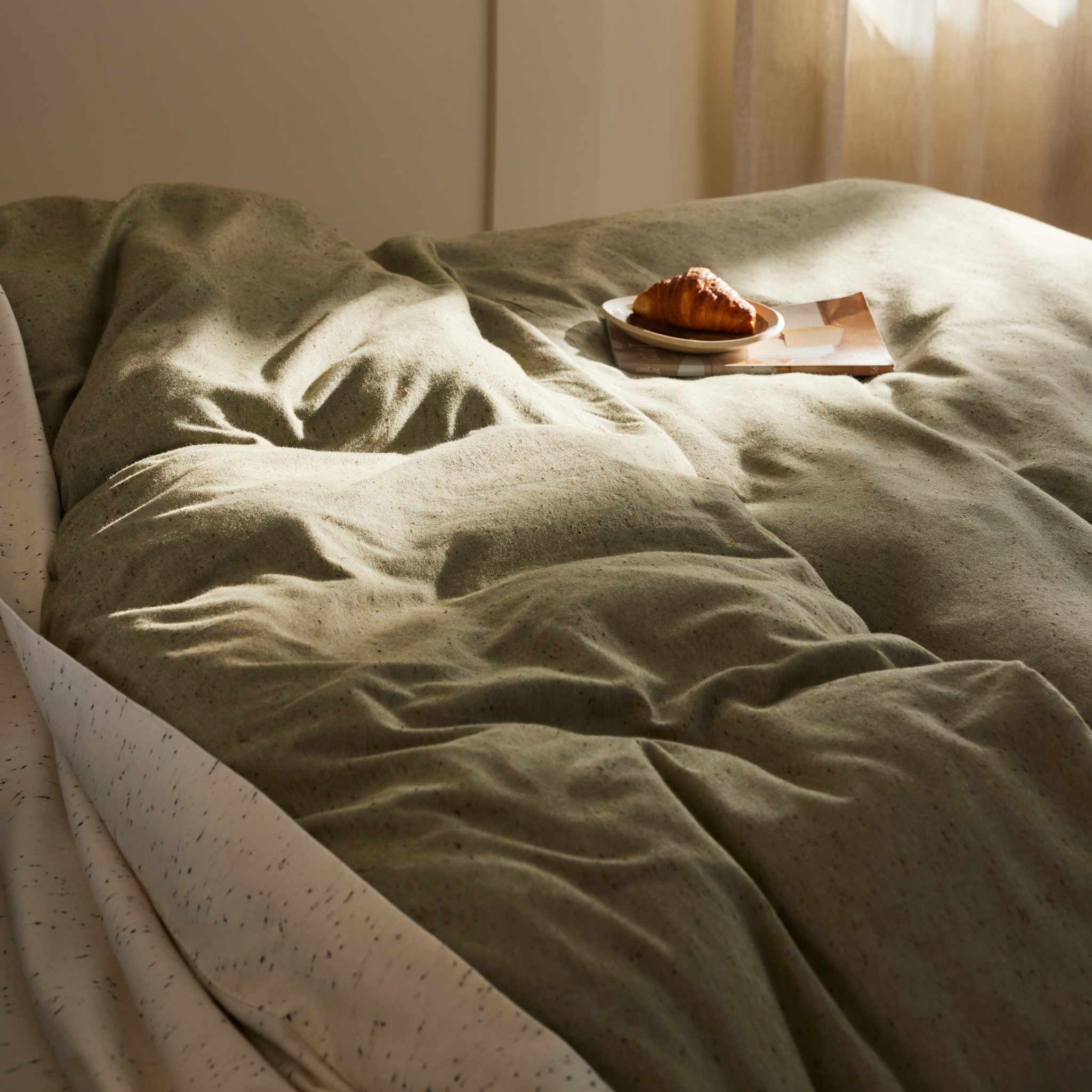 Brushed Flannel Duvet Set - Image 14