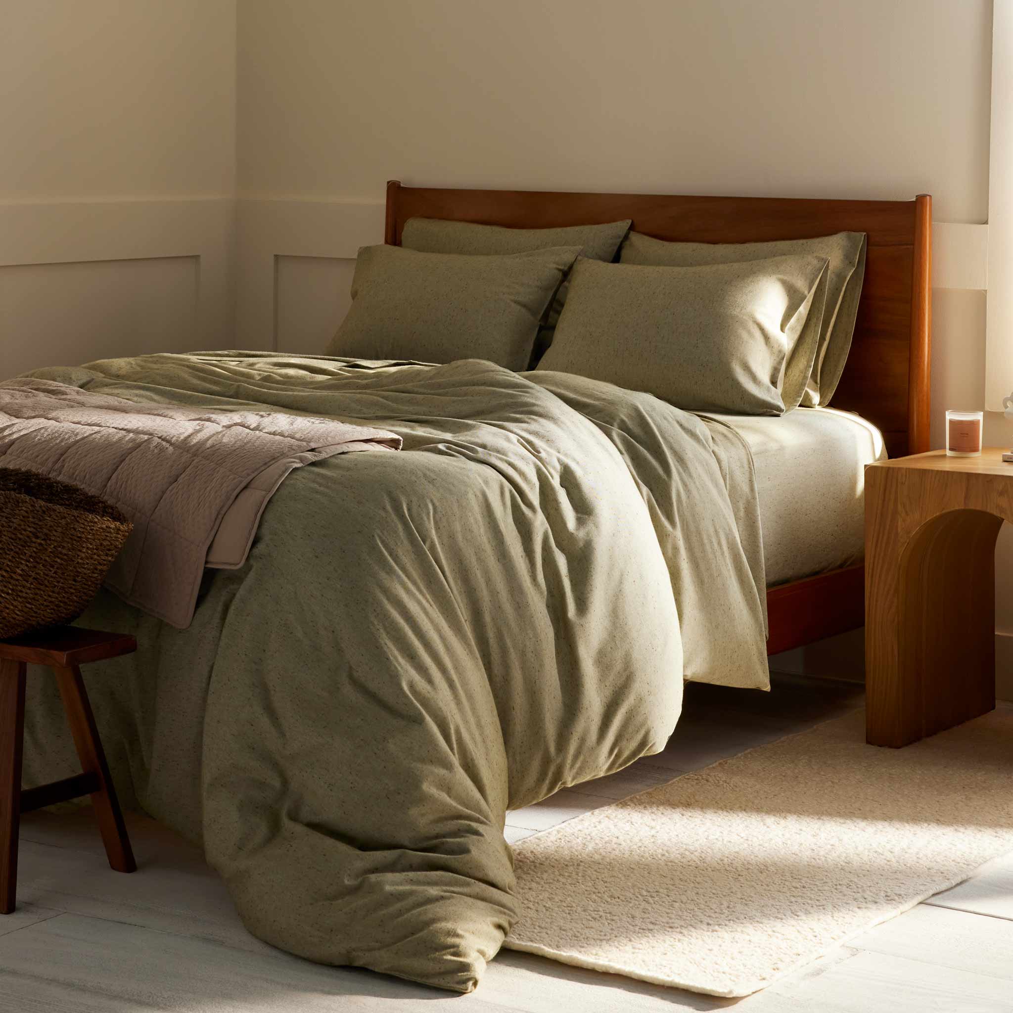 Brushed Flannel Duvet Set - Image 13