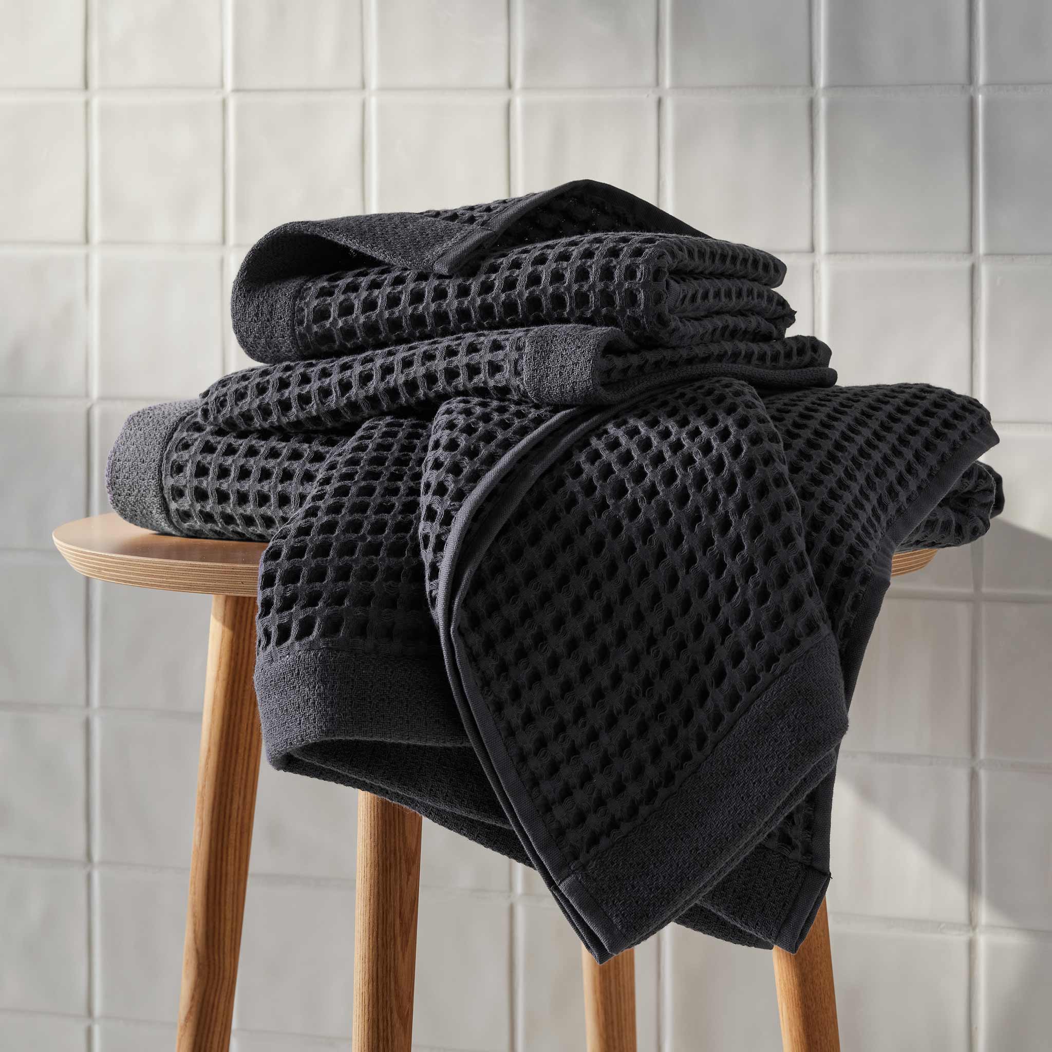 Dreamweave Waffle Bath Towels Set of 2 - Image 7