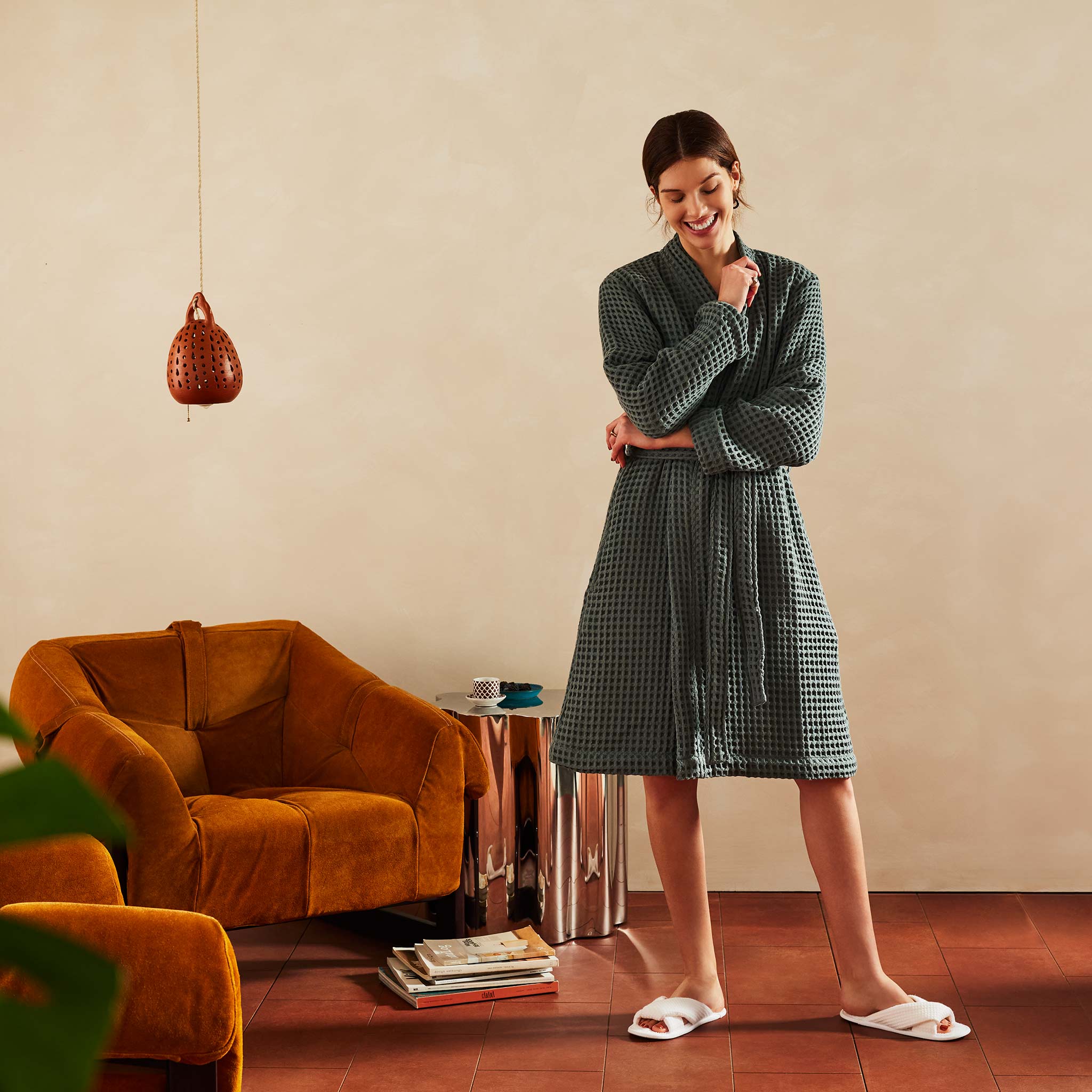 Dreamweave Waffle Robe - Image 10