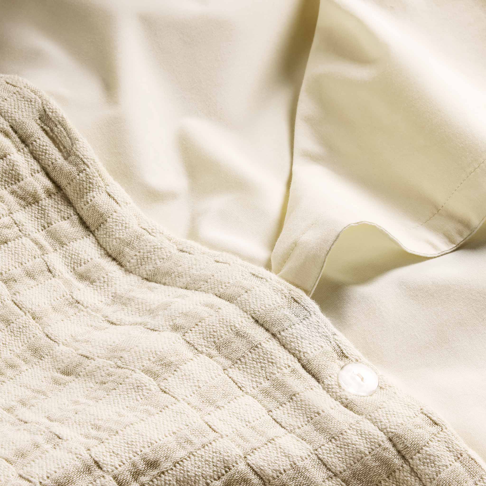 Woven Checkerboard Duvet Cover - Image 2