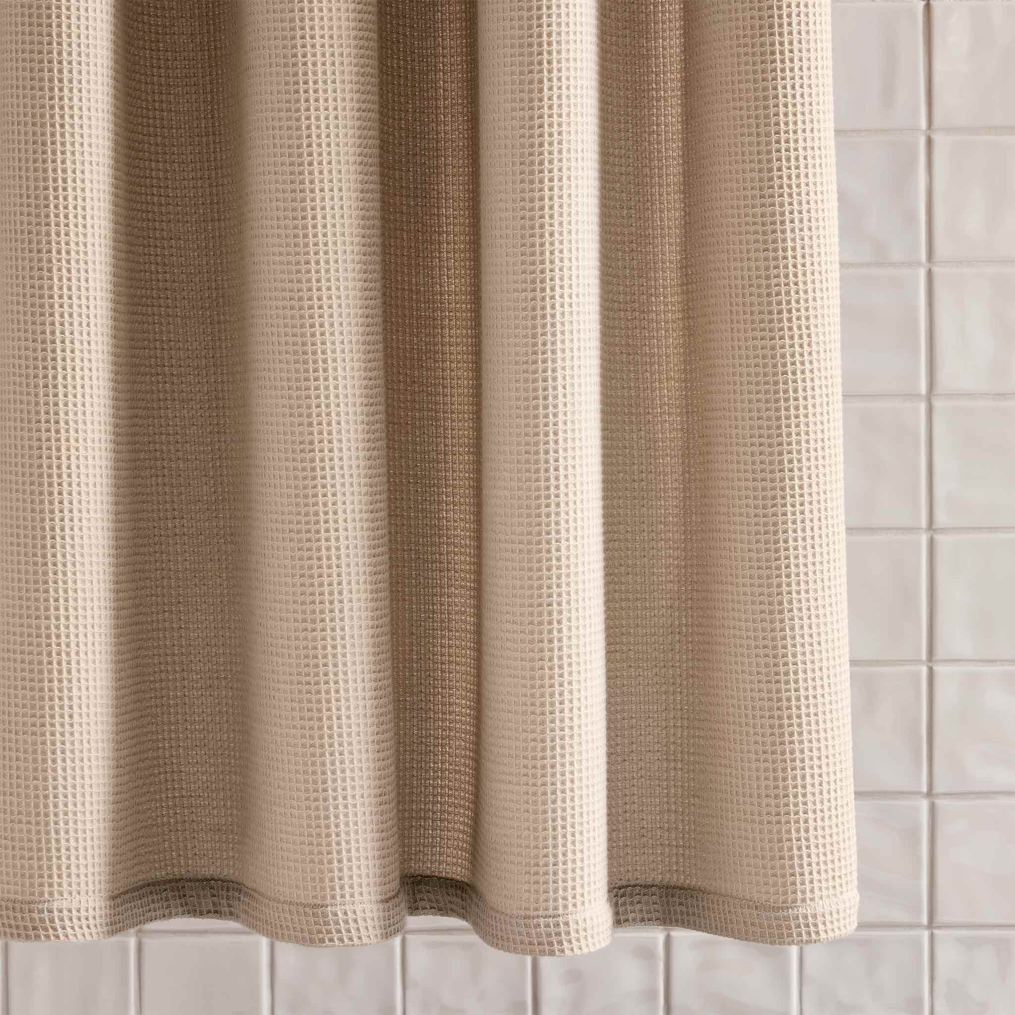 Micro Waffle Shower Curtain - Image 2