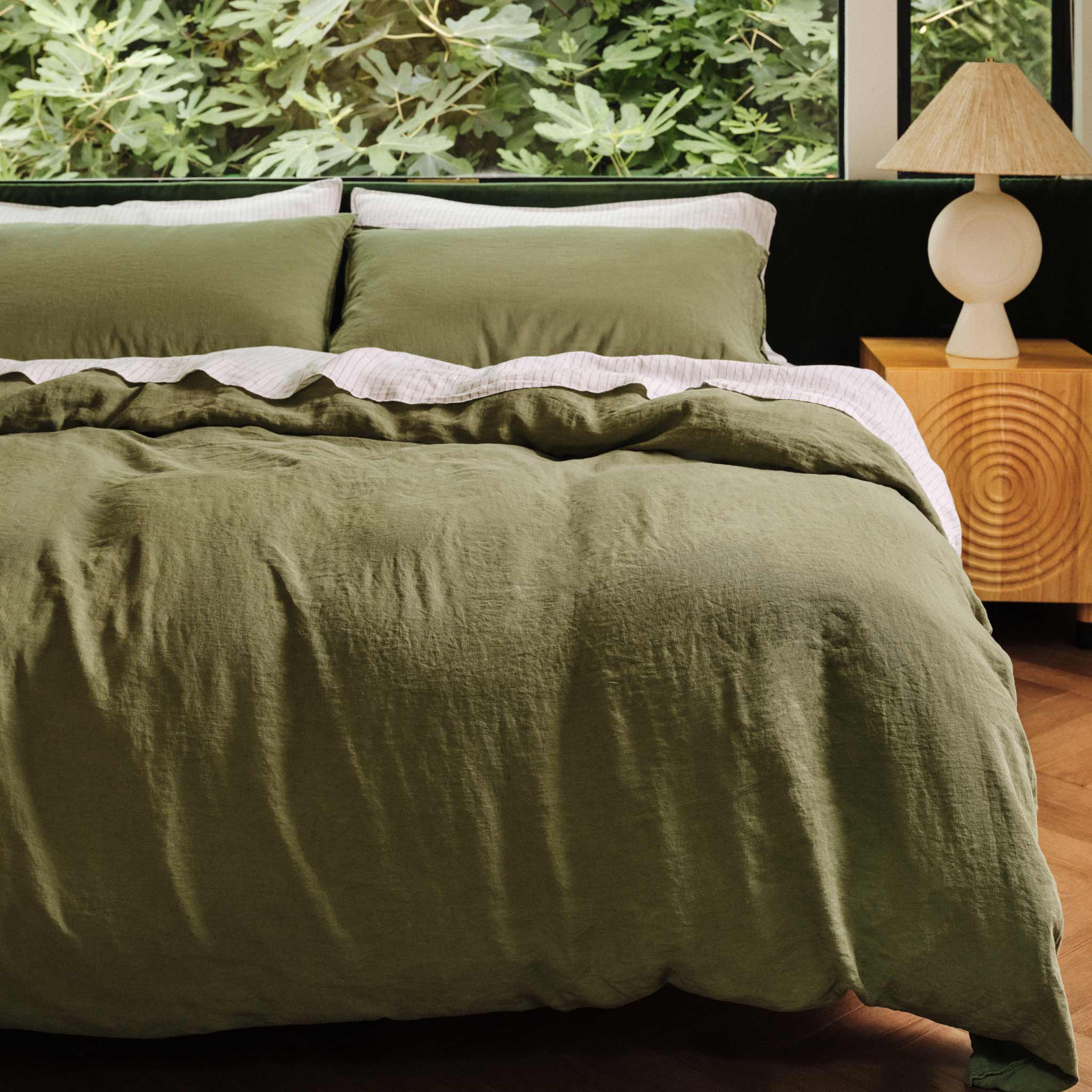 Washed European Linen Duvet Cover - Image 30