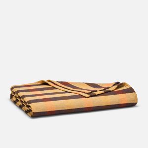 Sunwashed Check Bed Blanket