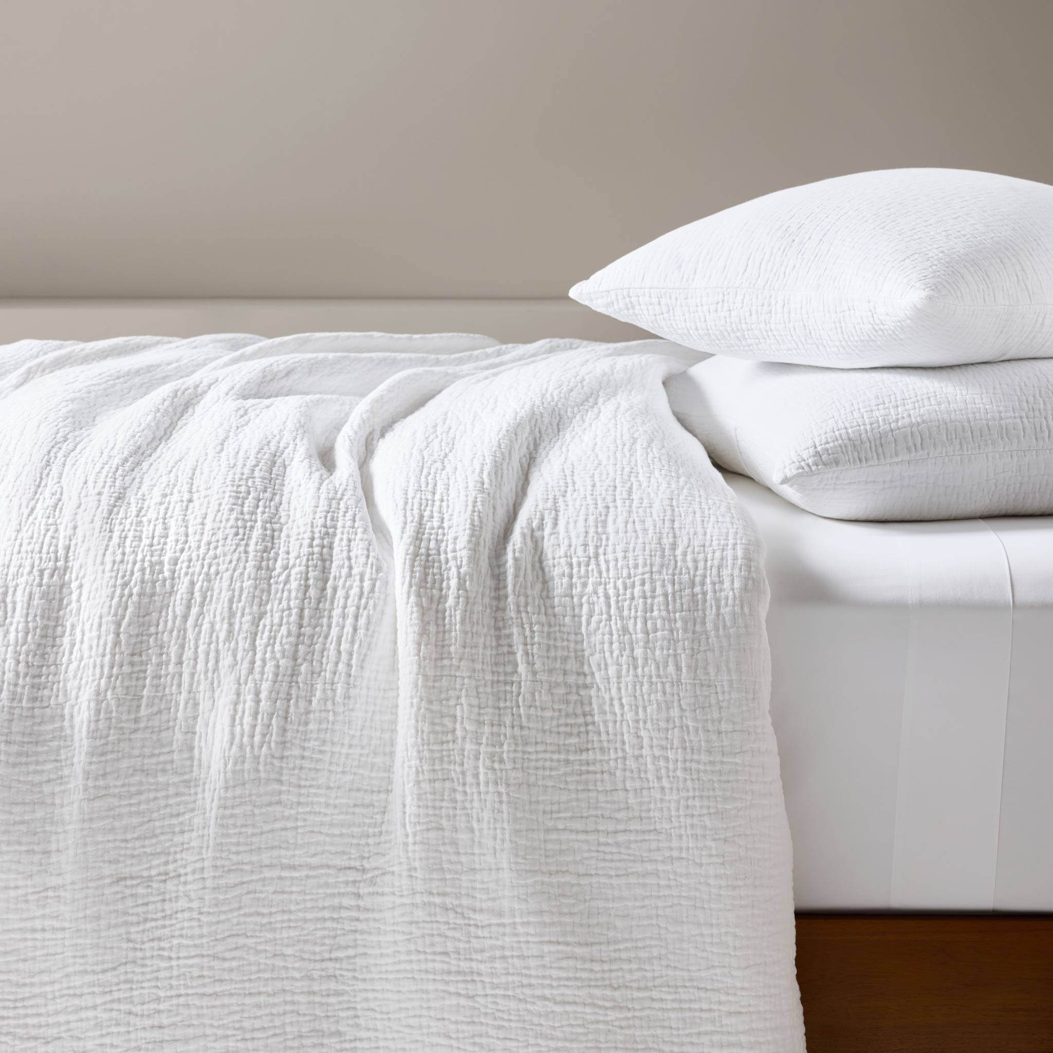 Breezeweave Crinkle Cotton Duvet Cover - Image 5