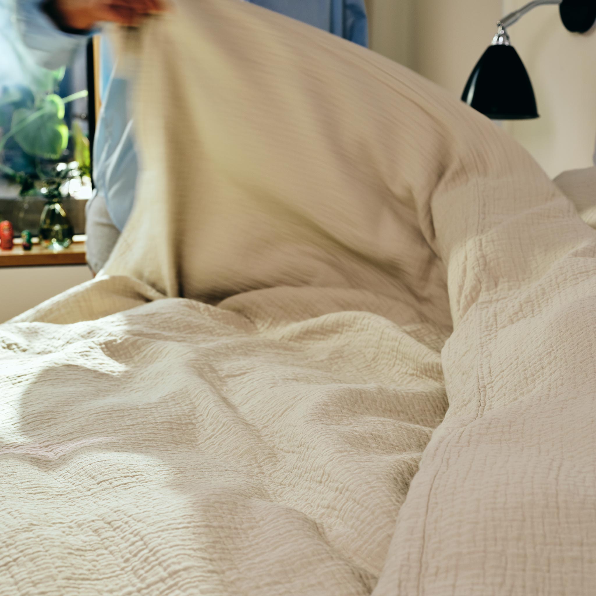 Breezeweave Crinkle Cotton Duvet Cover - Image 7