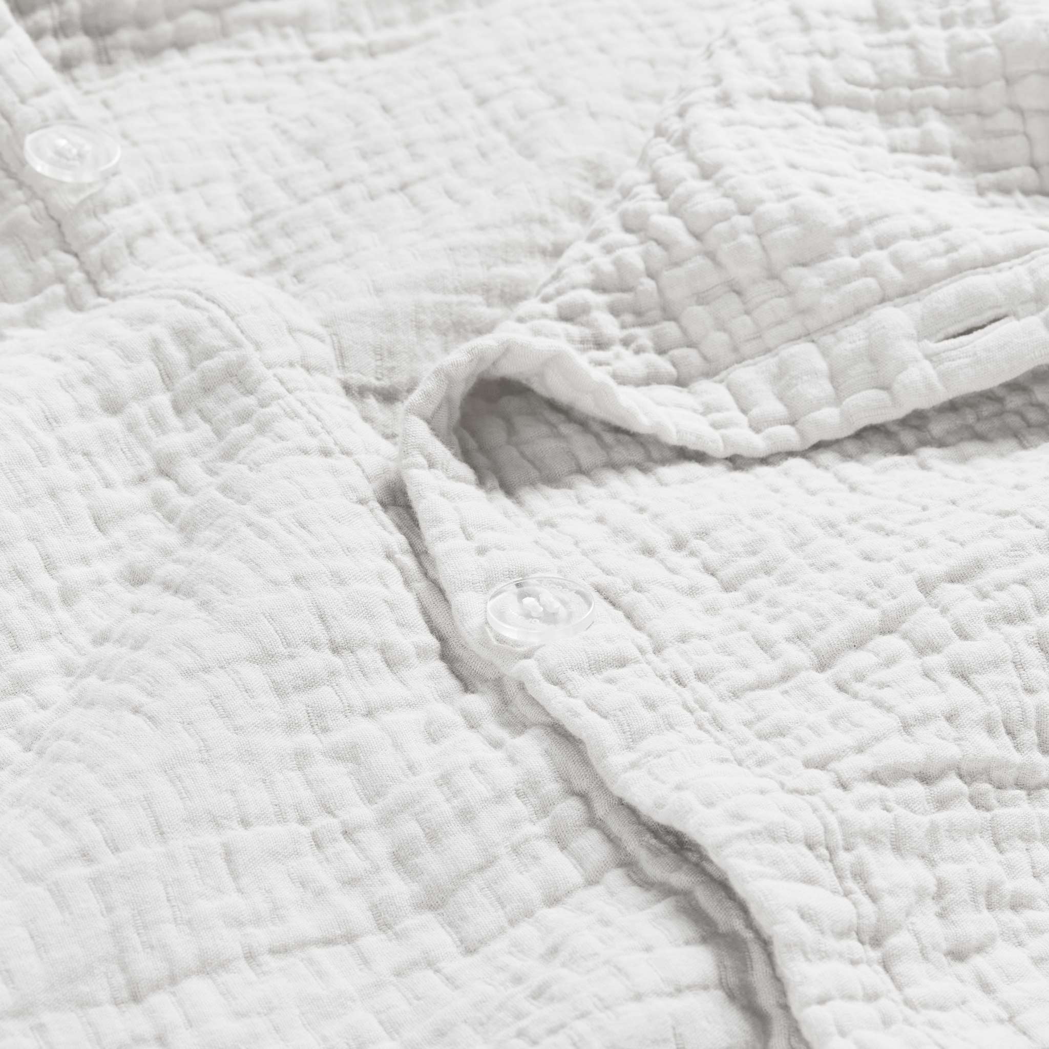 Breezeweave Crinkle Cotton Duvet Cover - Image 3