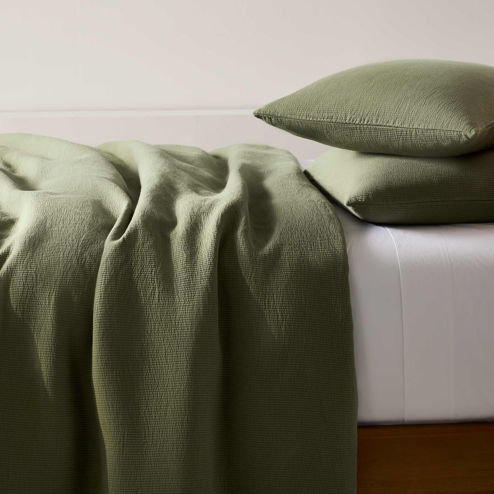 Ribbed Matelasse Duvet Cover - Last Call - Image 10