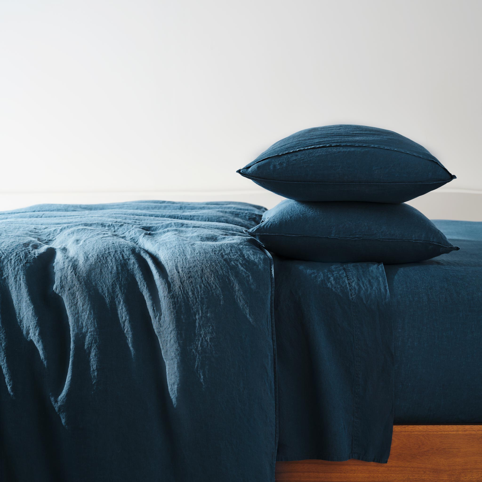 Washed European Linen Duvet Set - Image 19