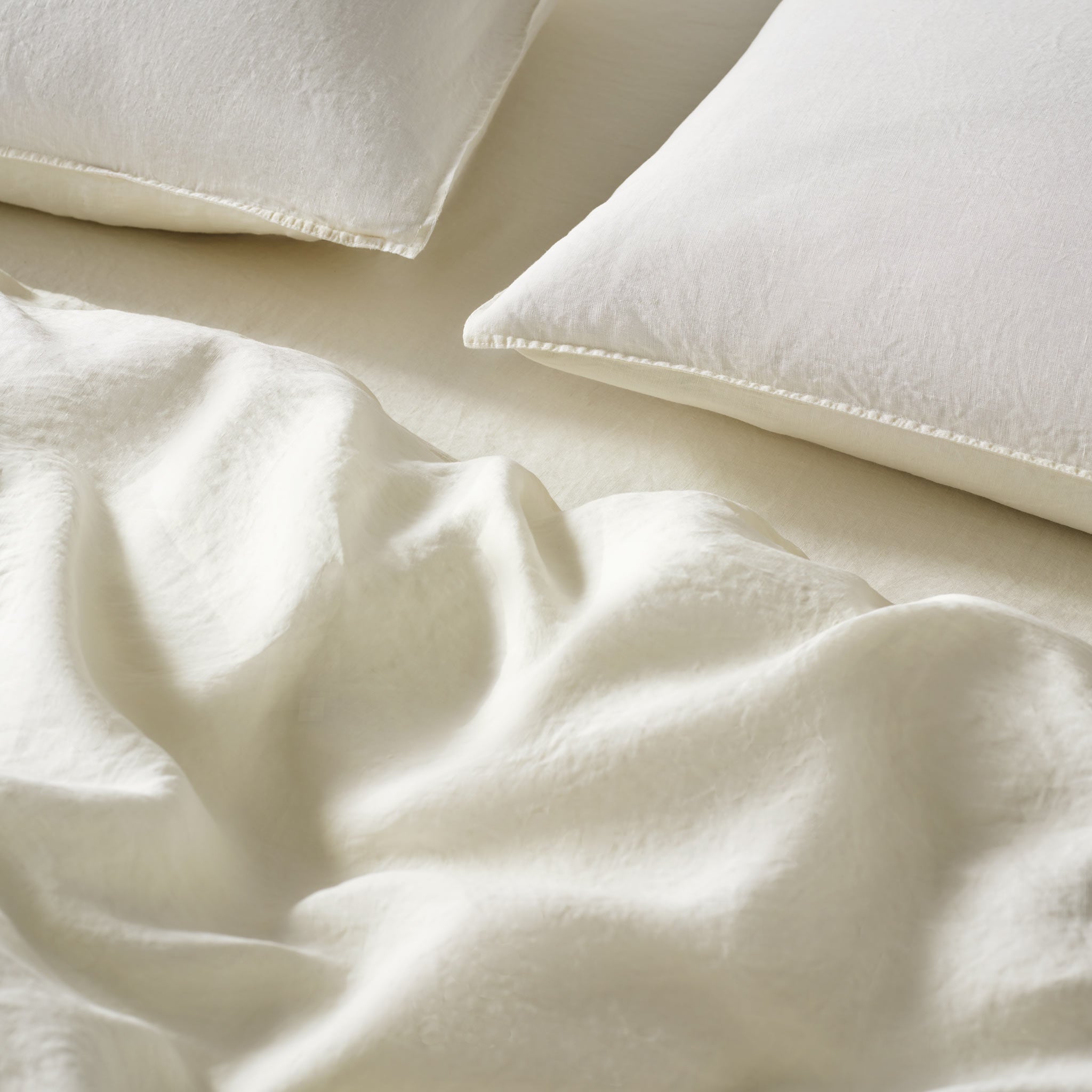 Washed European Linen Fitted Sheet - Image 7