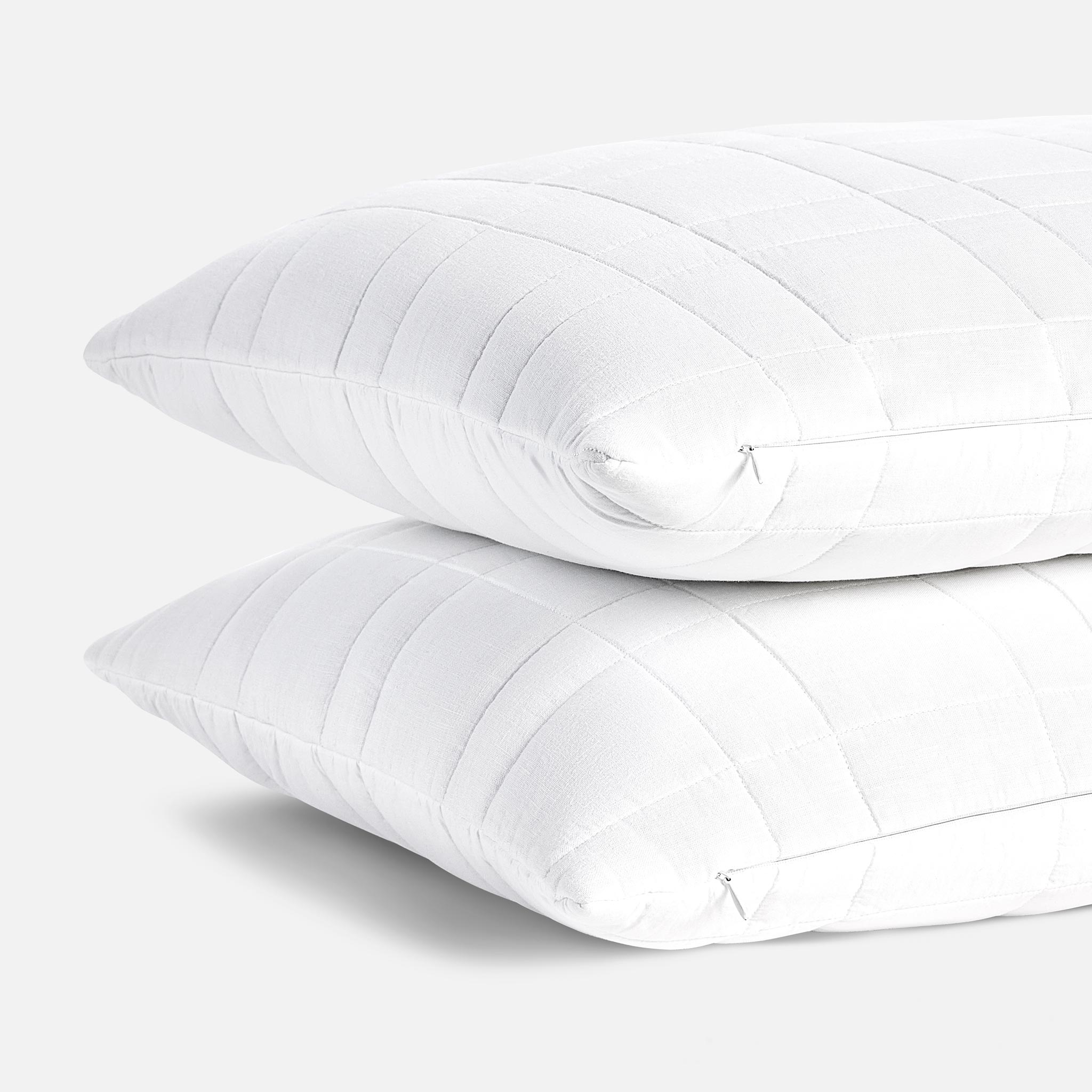 Washed European Linen Quilted Sham Set - Image 6