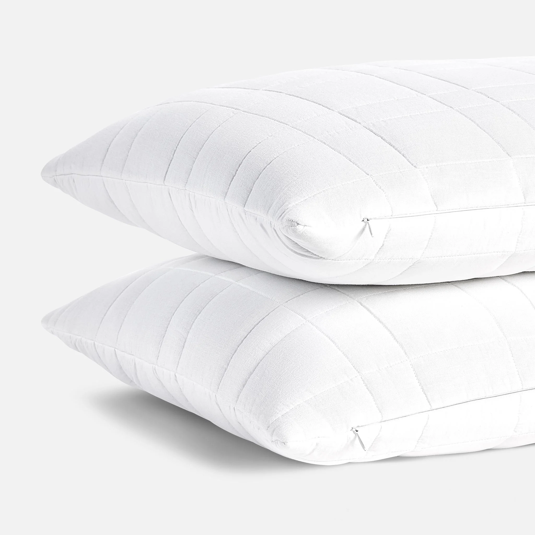 Washed European Linen Quilted Sham Set - Last Call - Image 7
