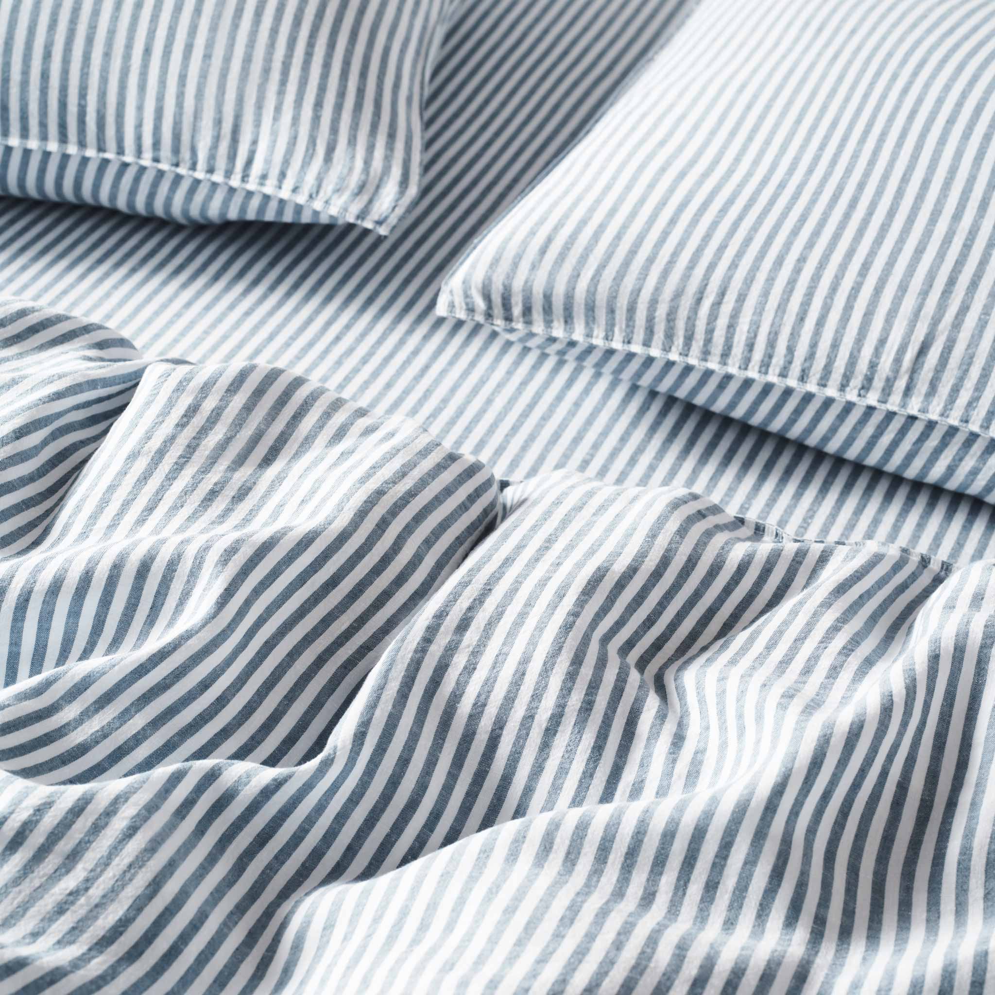Washed European Linen Duvet Set Bundle - Image 22