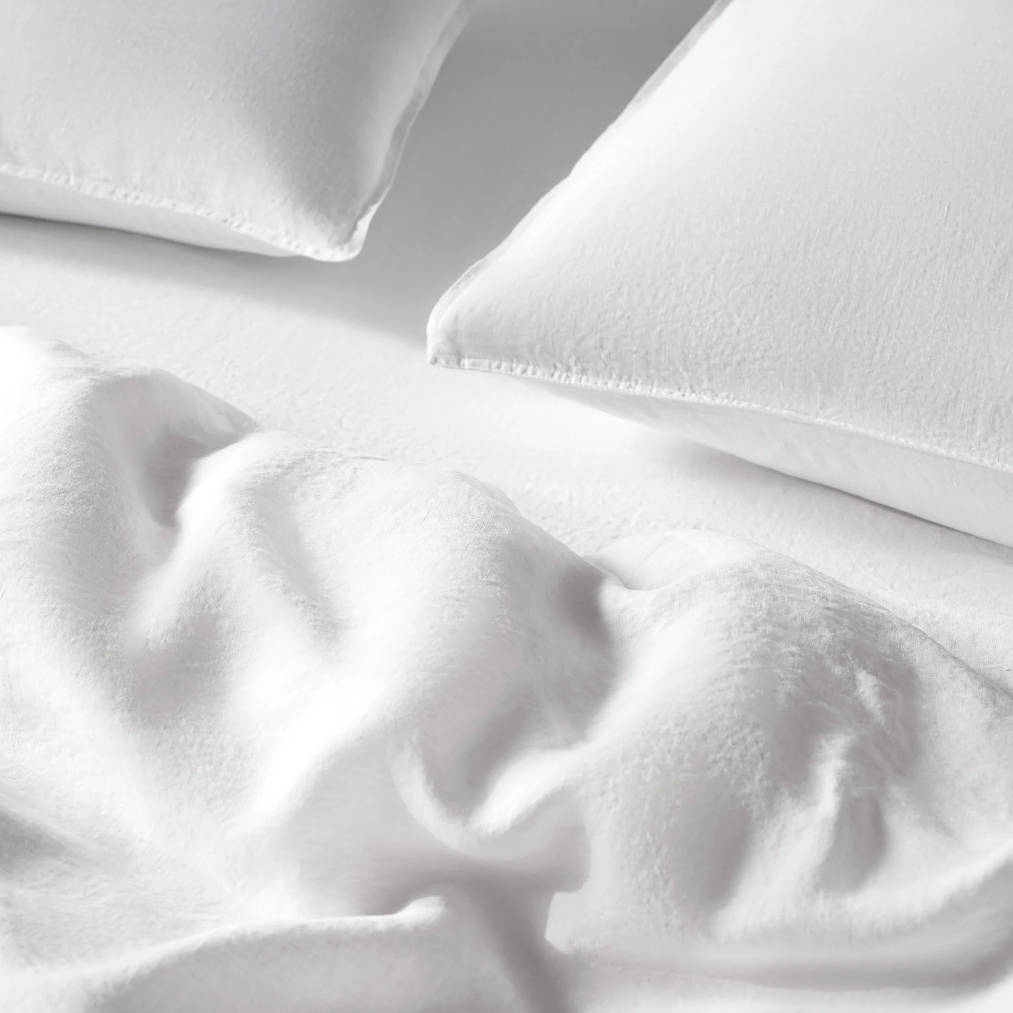 Washed European Linen Core Sheet Set - Last Call - Image 9