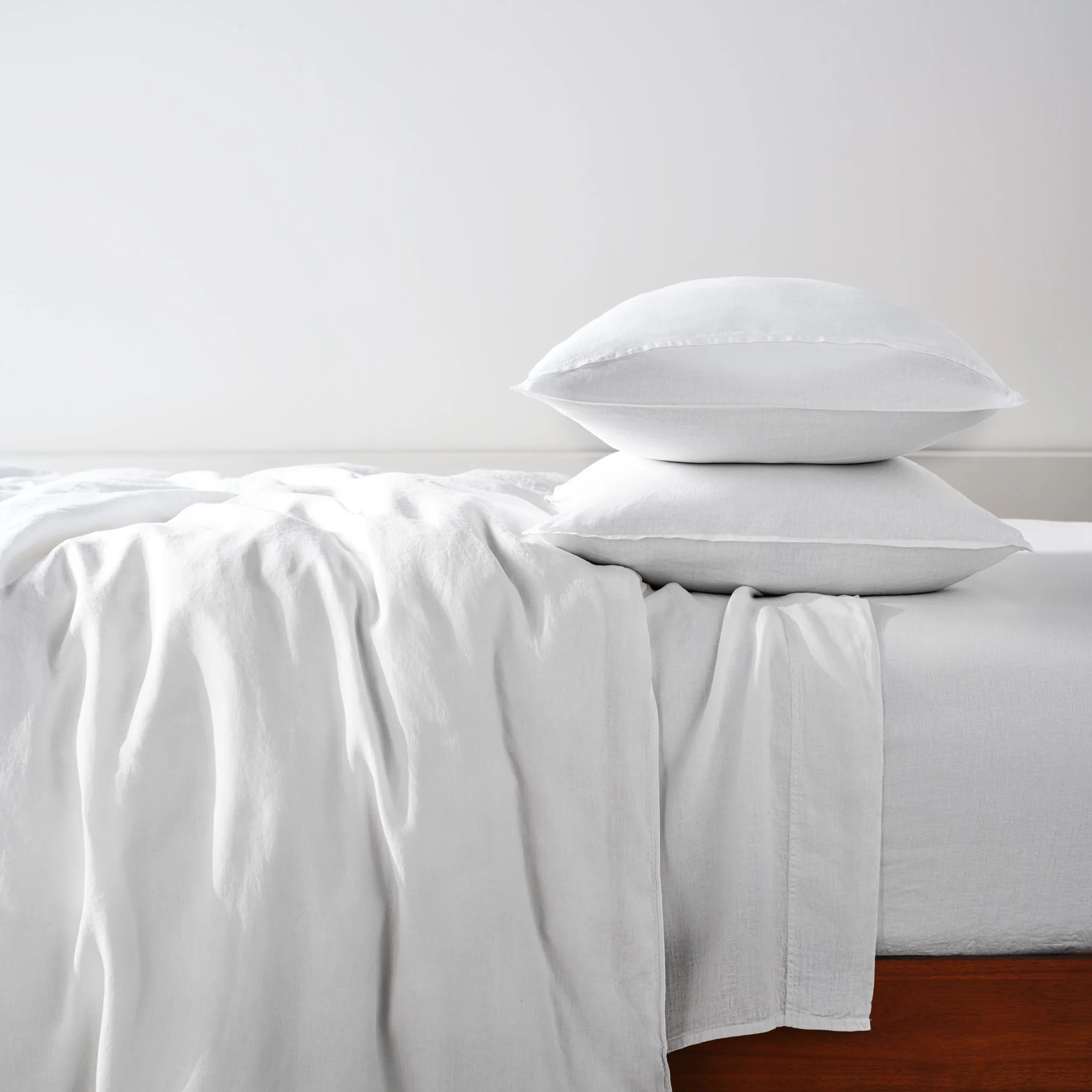 Washed European Linen Core Sheet Set - Last Call - Image 10