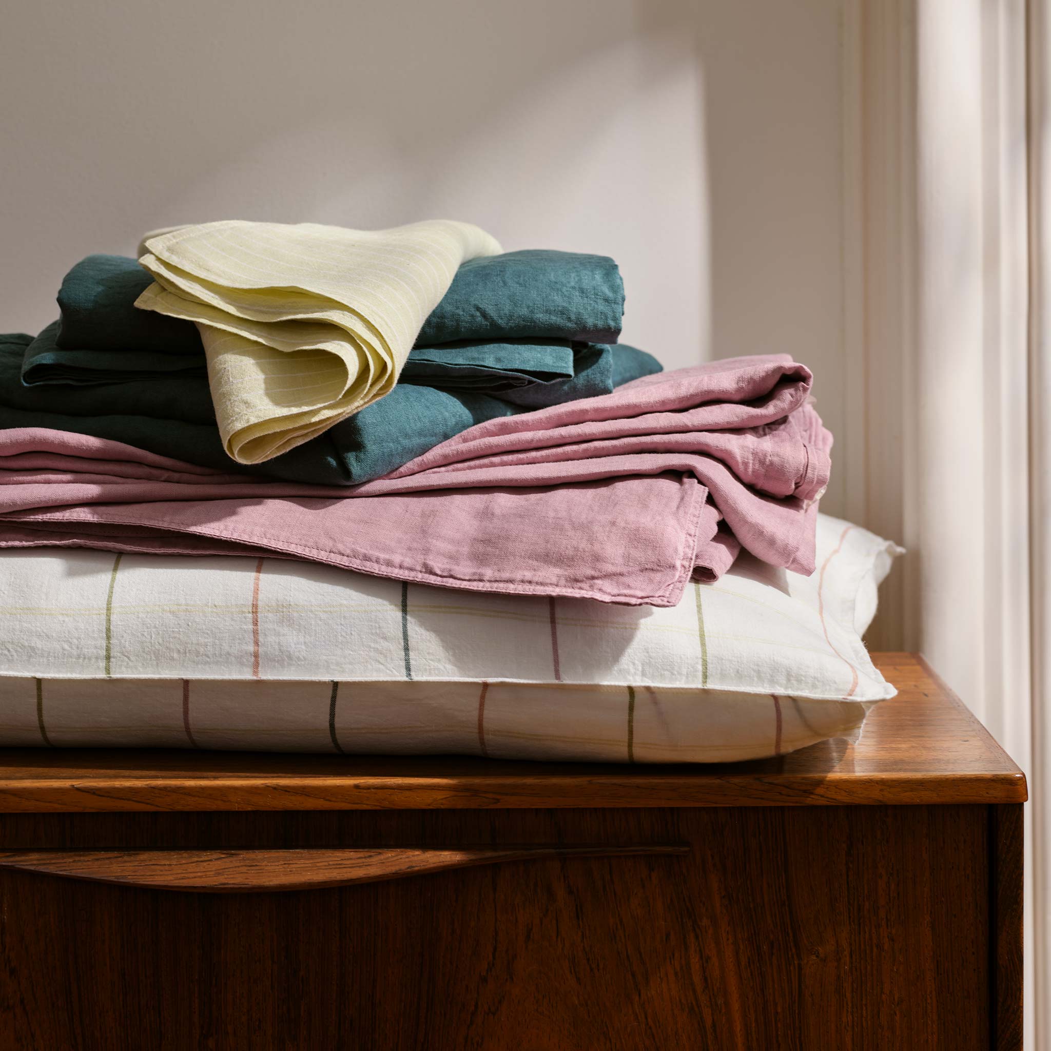 Washed European Linen Duvet Cover - Image 25