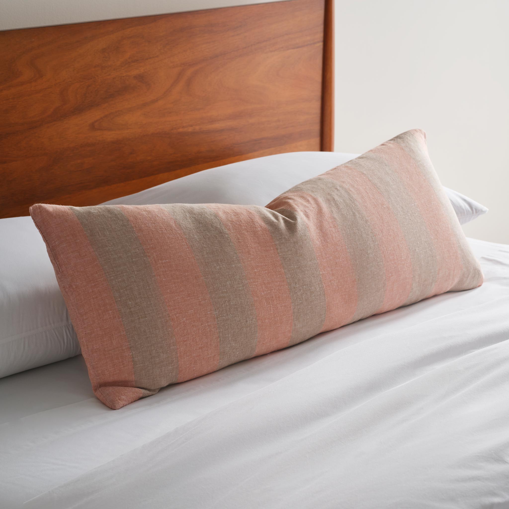 Washed European Linen Lumbar Pillow Cover - Image 20