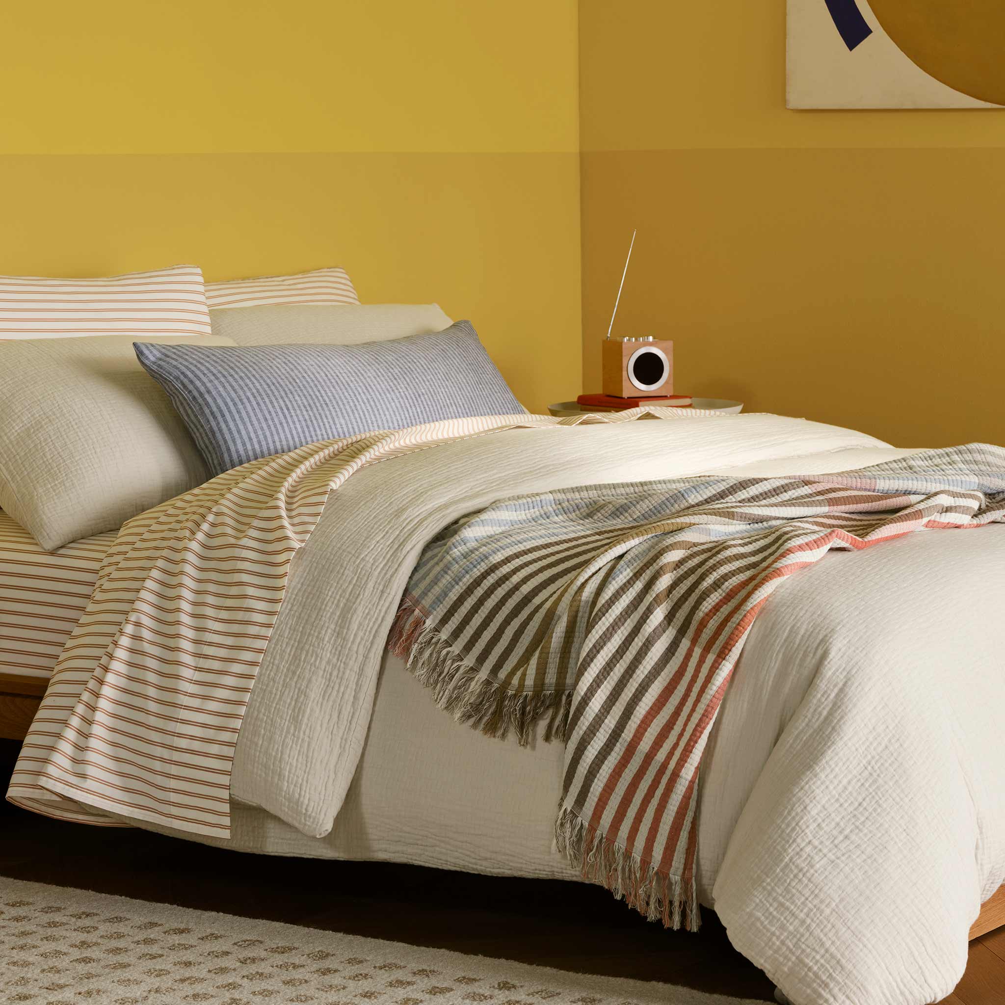 Breezeweave Crinkle Cotton Duvet Cover - Image 21