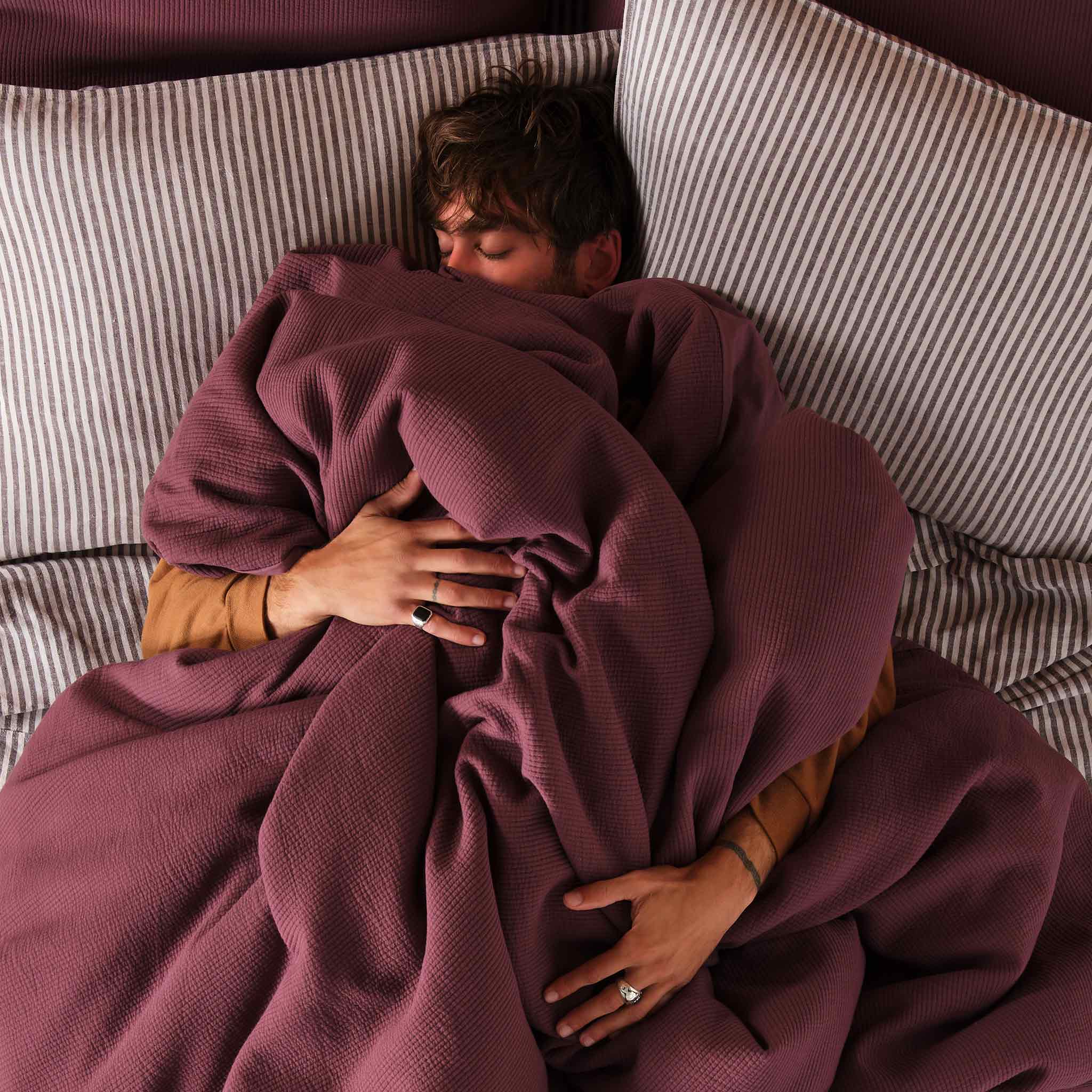 Ribbed Matelasse Duvet Cover - Last Call - Image 25