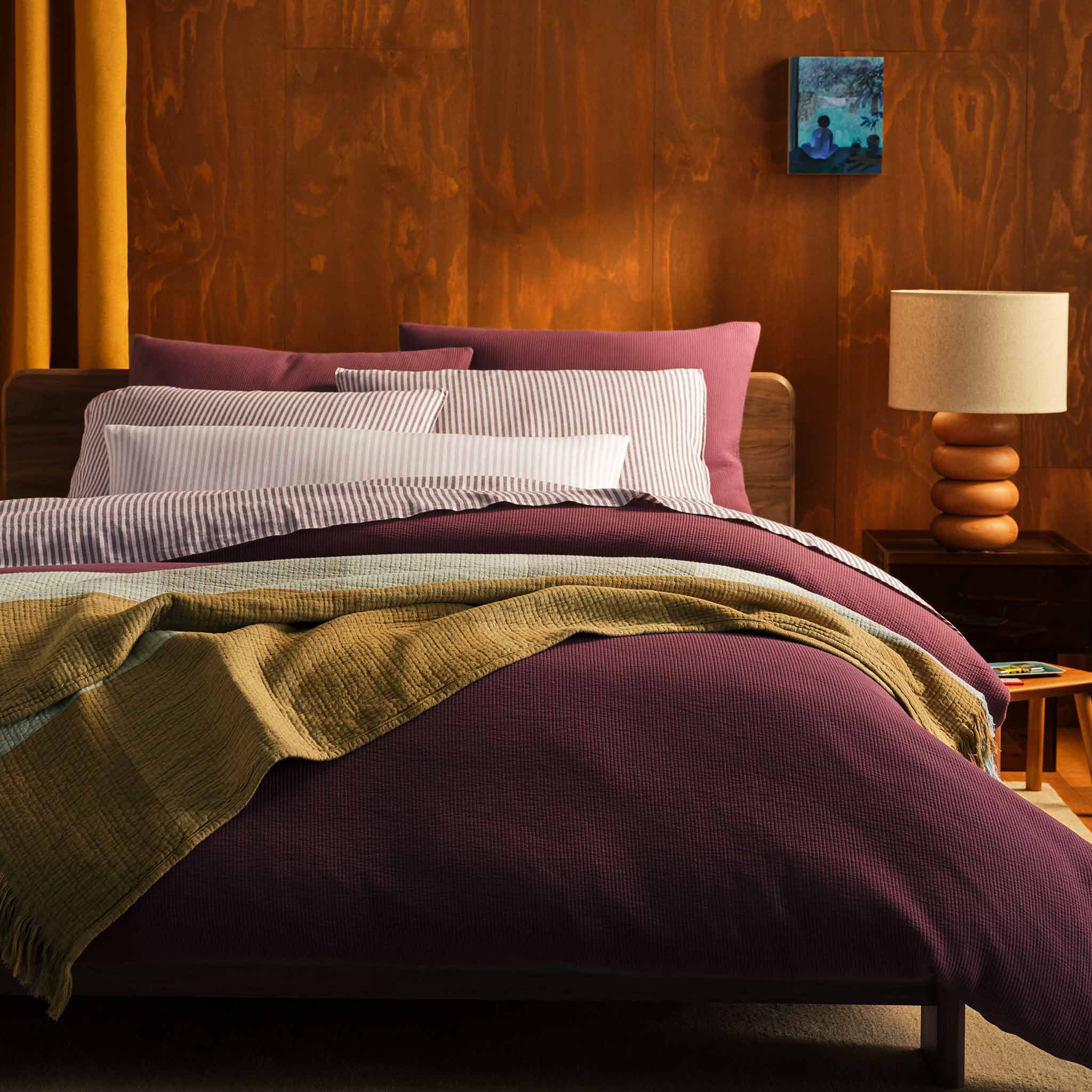 Ribbed Matelasse Duvet Cover - Last Call - Image 26