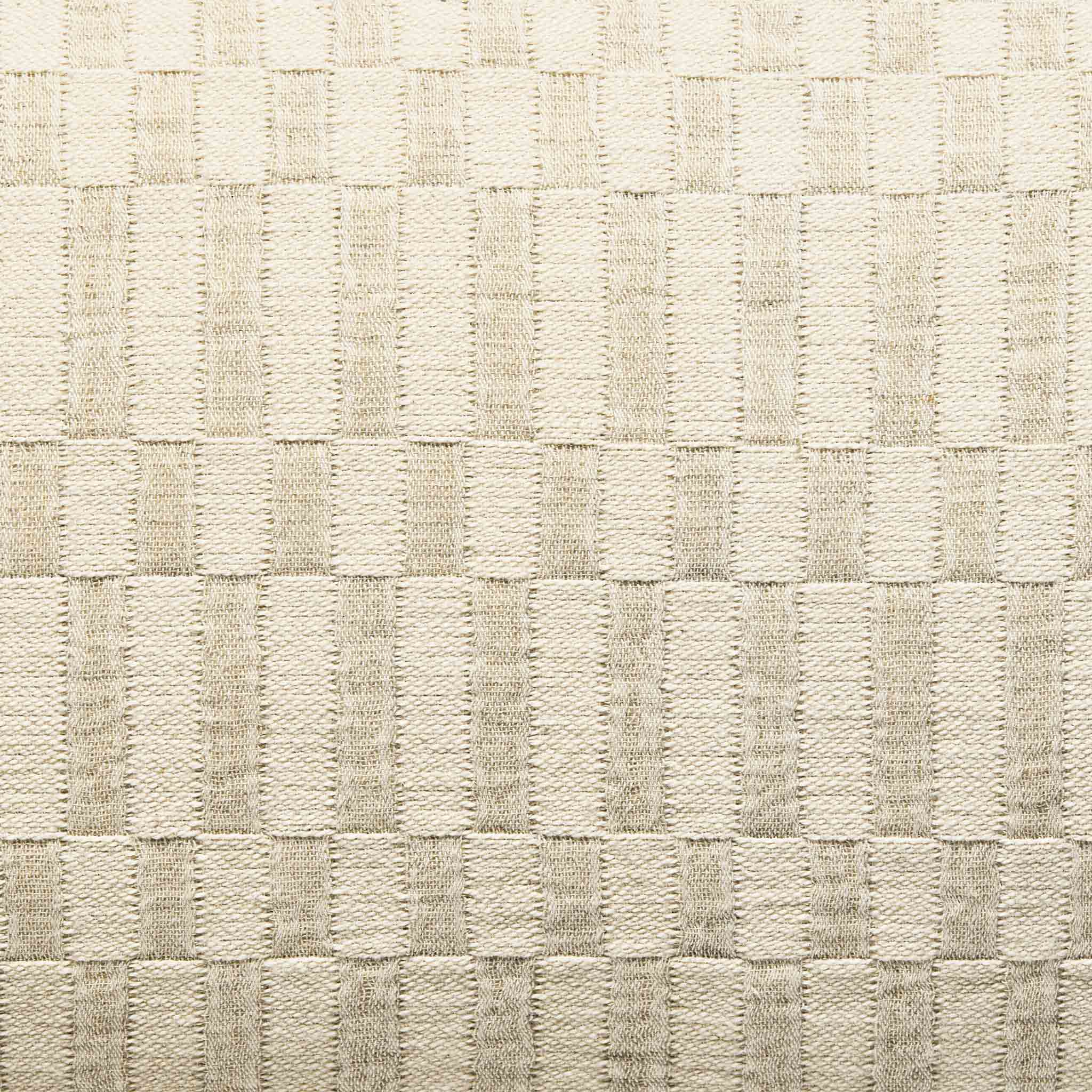Woven Checkerboard Lumbar Pillow Cover - Image 4