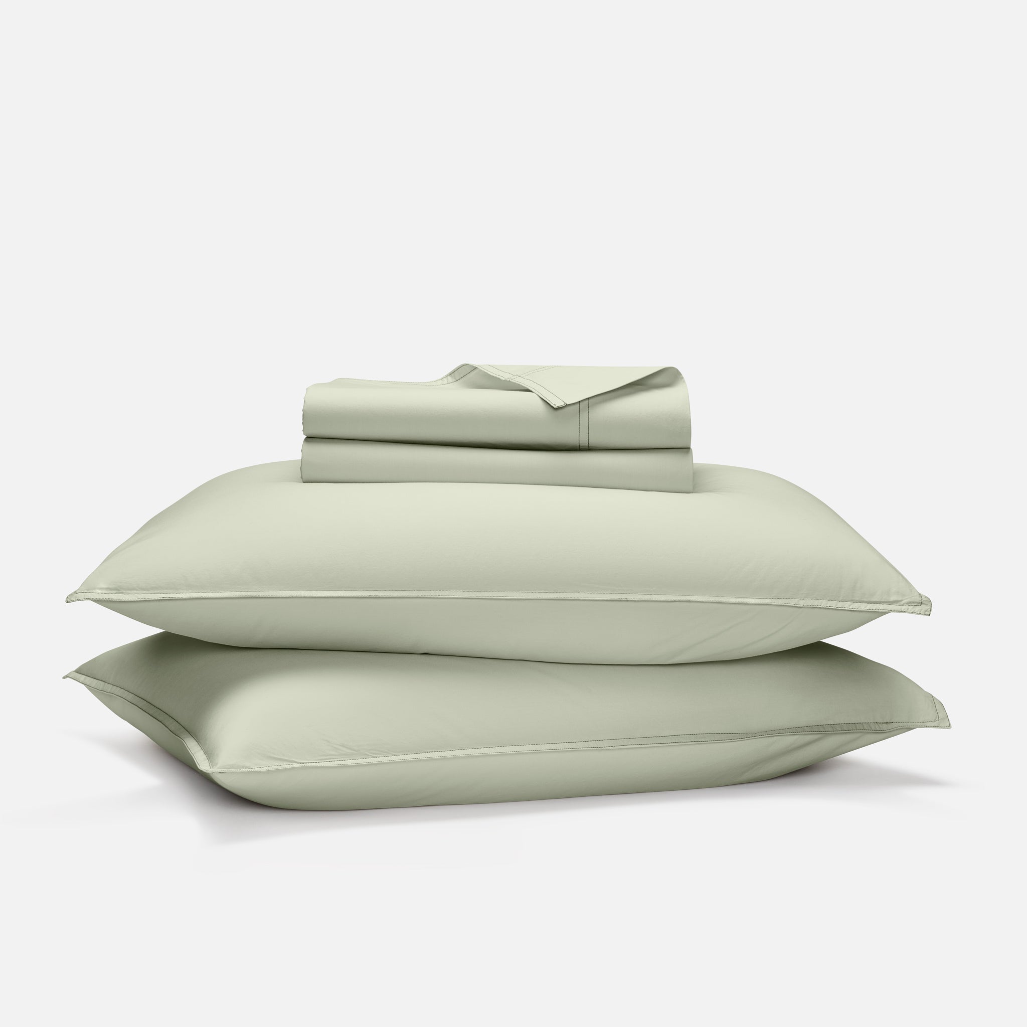 Set of 2 Washed Classic Percale Core Sheet Set Bundle - Image 20