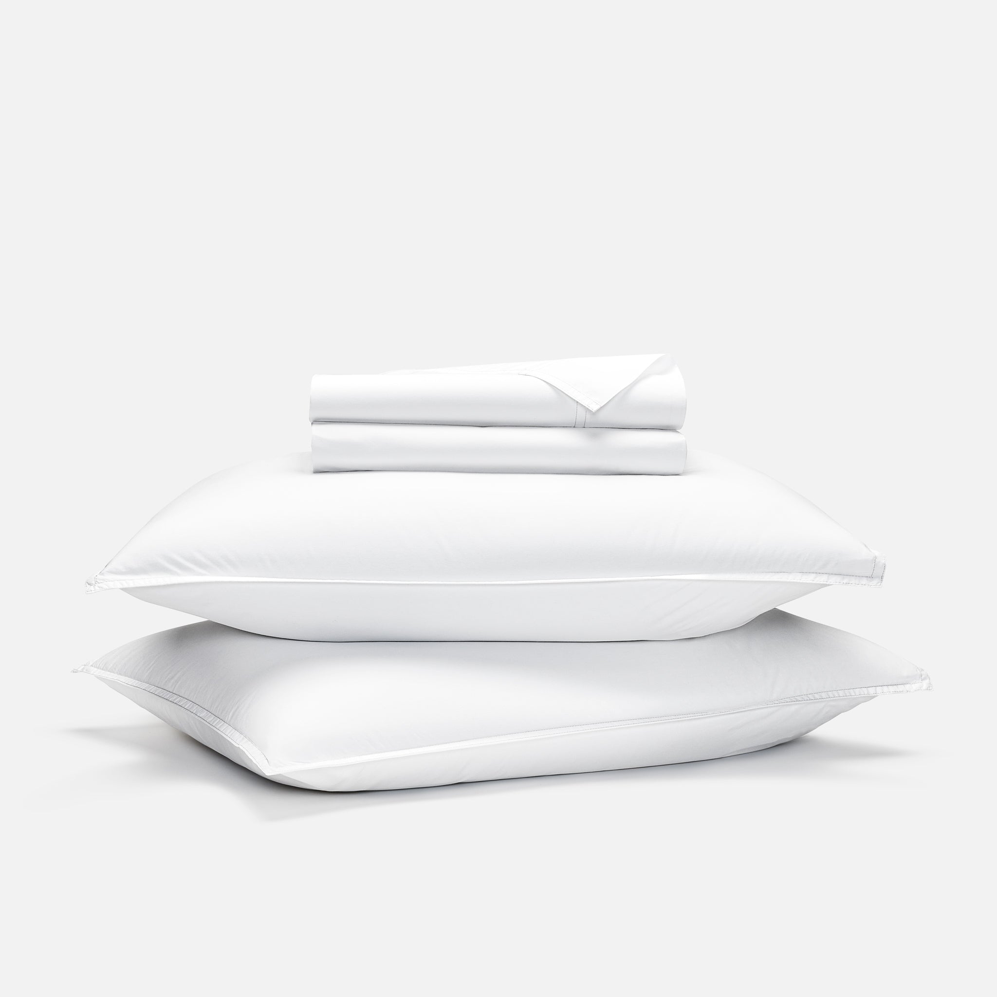 Set of 2 Washed Classic Percale Core Sheet Set Bundle - Image 2