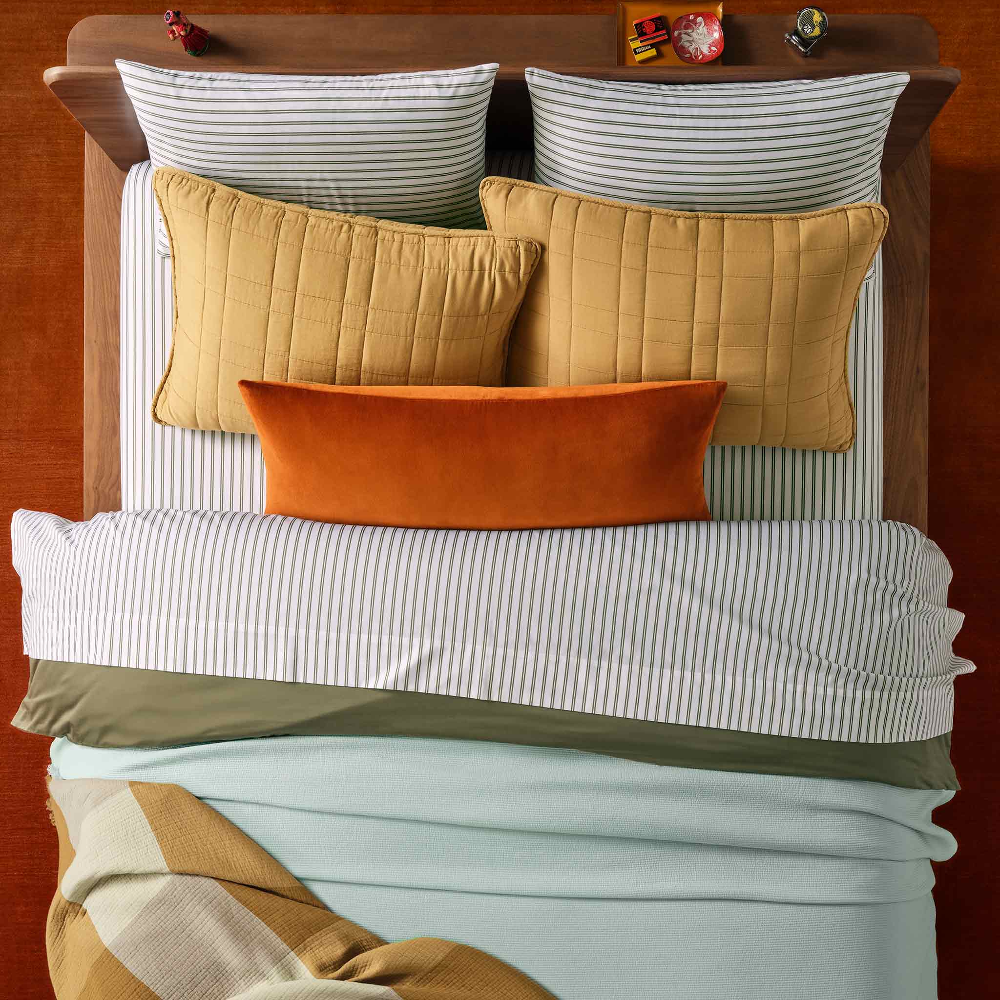 Cotton Velvet Lumbar Pillow Cover - Image 9