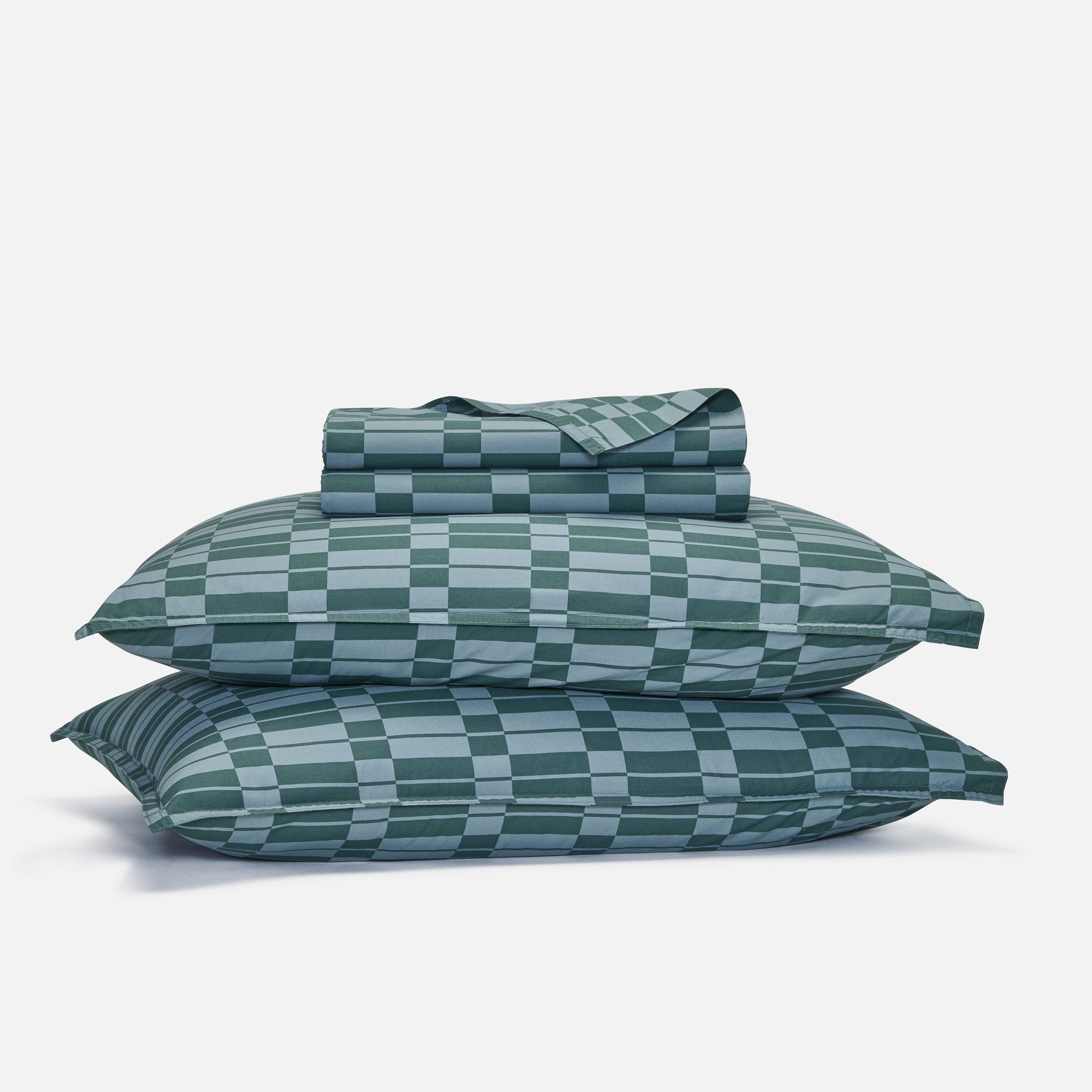 Set of 2 Washed Classic Percale Core Sheet Set Bundle - Image 27