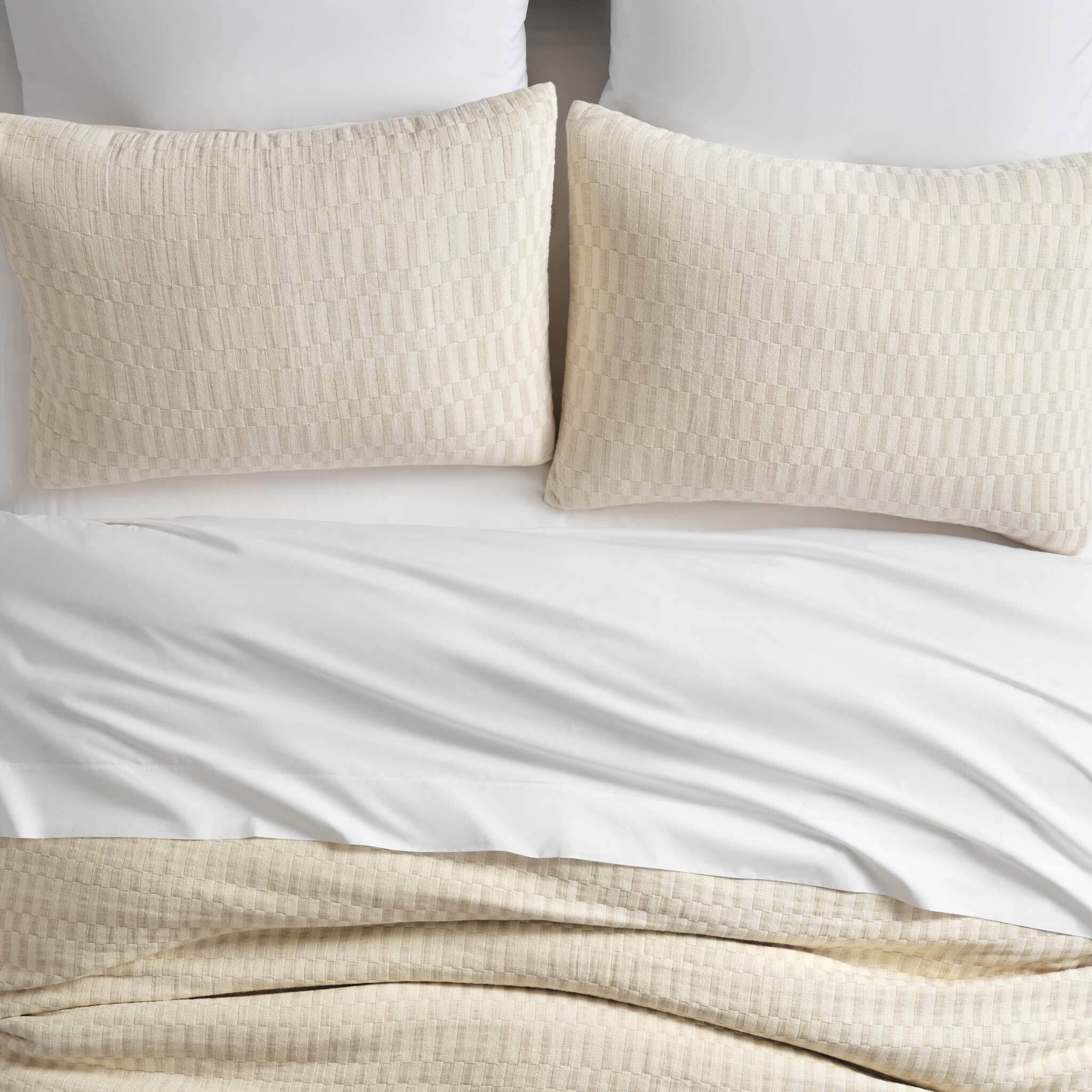 Woven Checkerboard Duvet Cover - Image 3