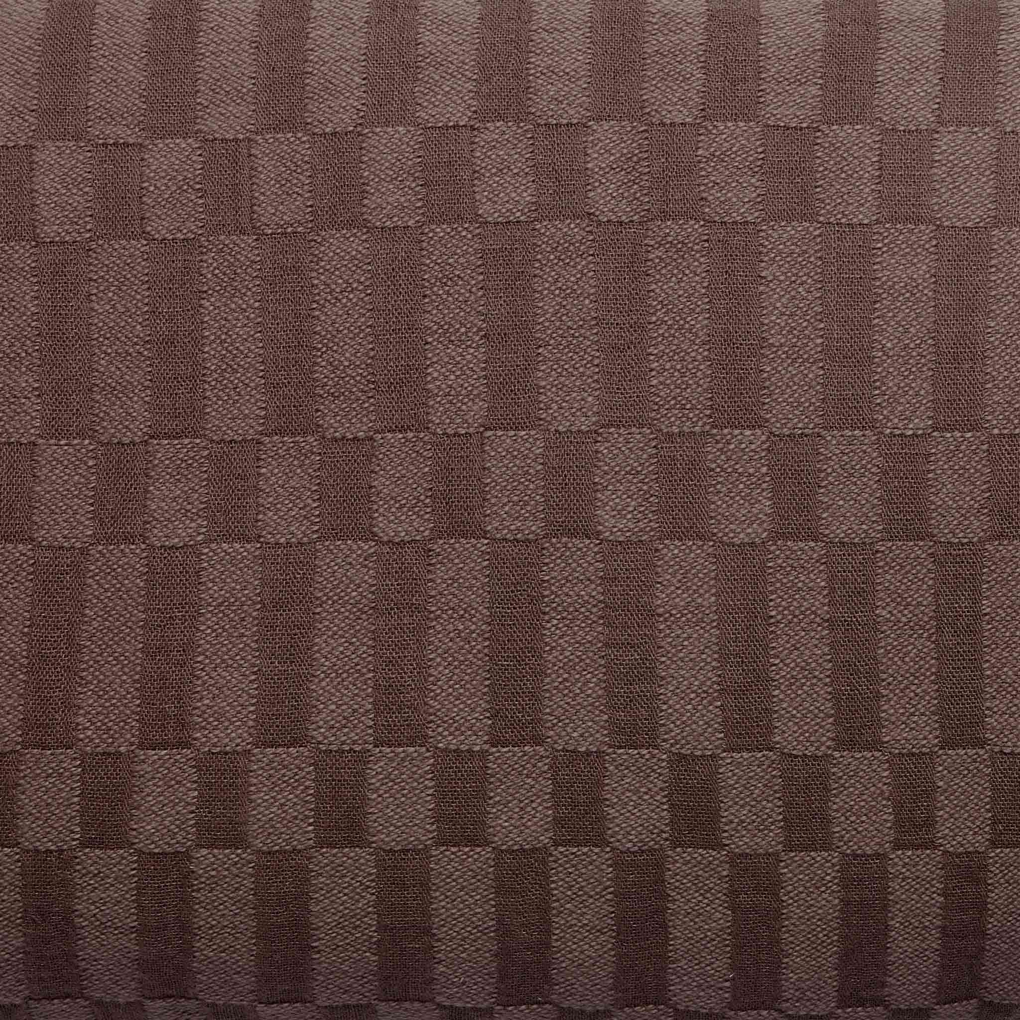 Woven Checkerboard Lumbar Pillow Cover - Image 8
