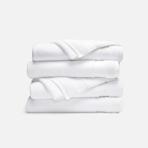 Super-Plush Set of 4 Bath Towel Bundle