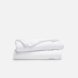 Super-Plush Turkish Cotton Bath Towels Set of 2