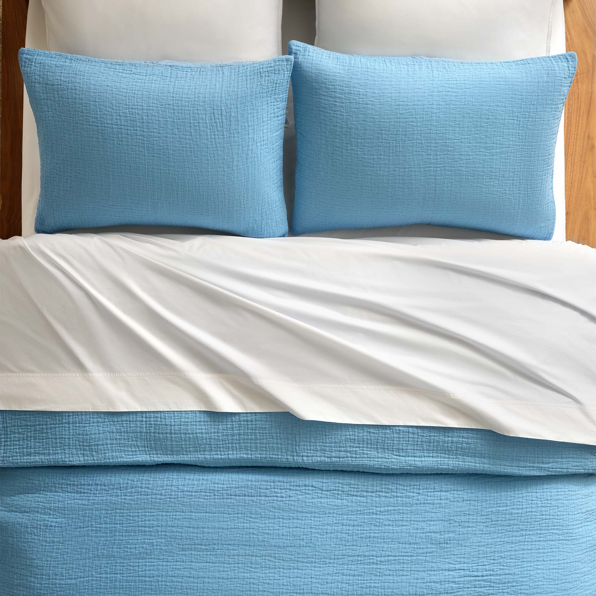Breezeweave Crinkle Cotton Duvet Set - Image 29