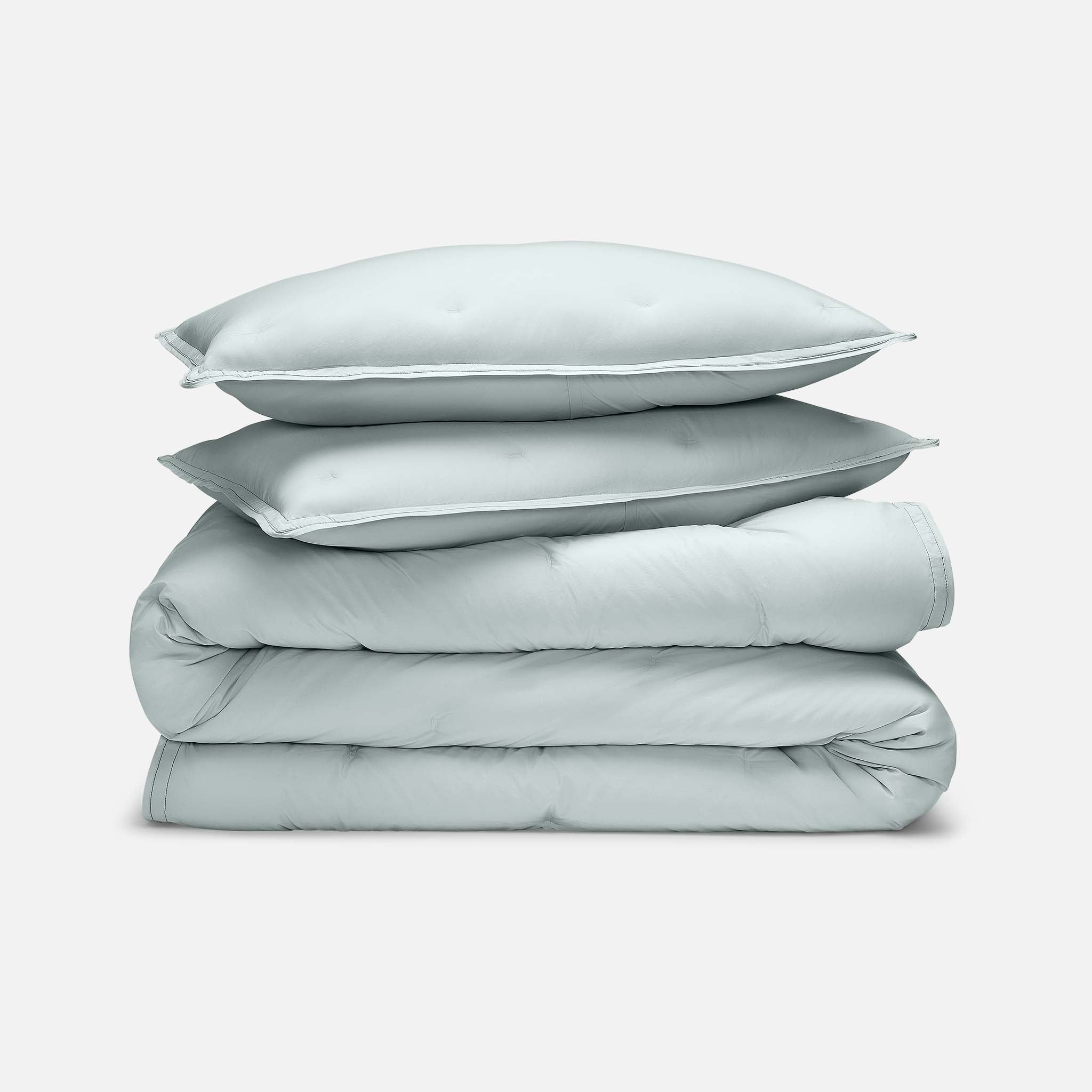 Washed Classic Percale Comforter Set - Image 4