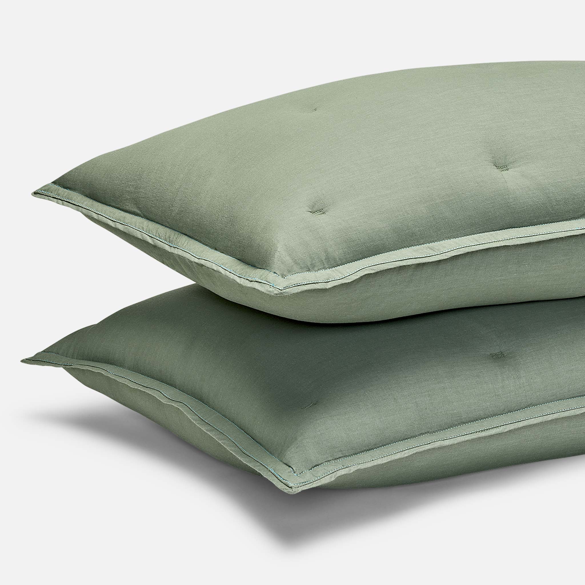 Washed Classic Percale Sham Set - Last Call - Image 21