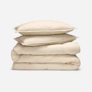 Washed Classic Percale Comforter Set