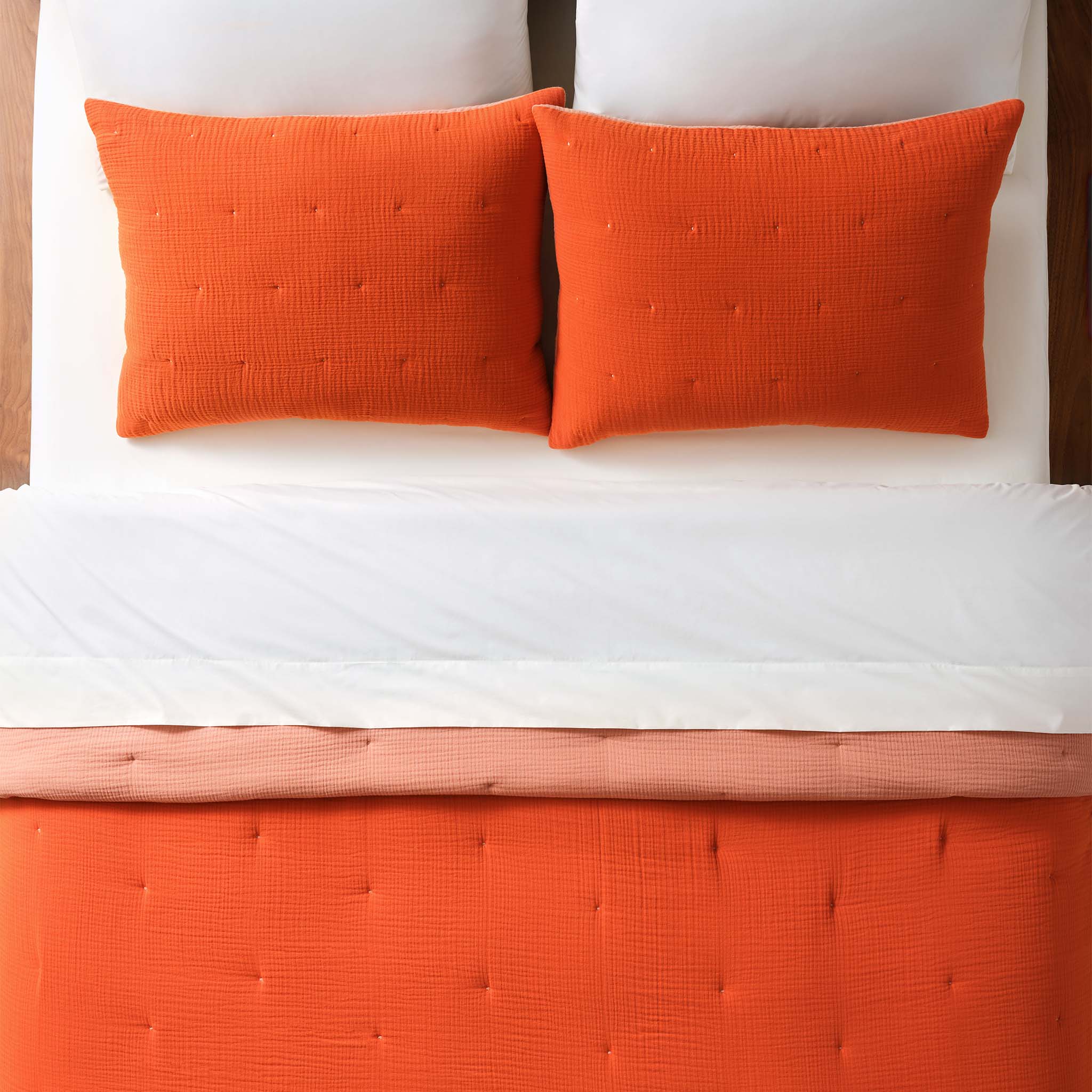 Breezeweave Reversible Cotton Sham Set - Image 17
