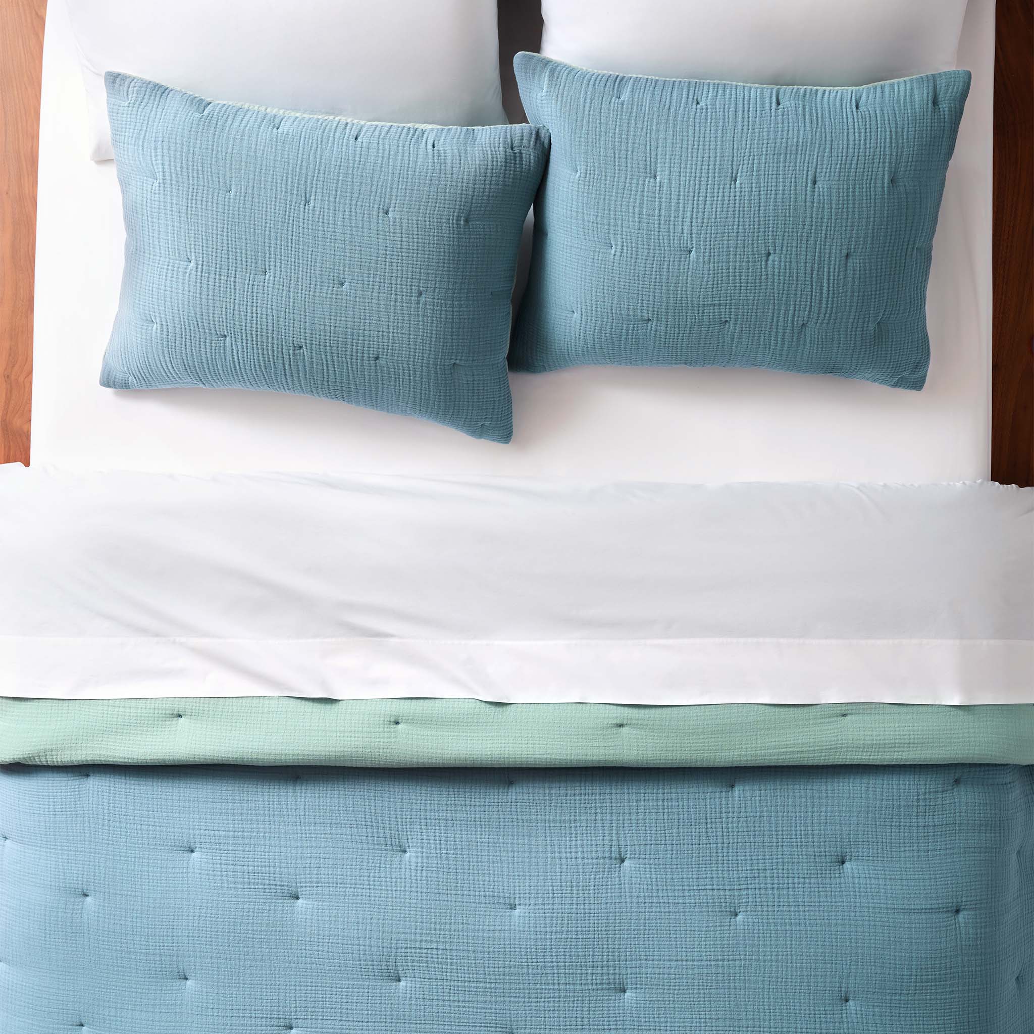 Breezeweave Reversible Cotton Sham Set - Image 23