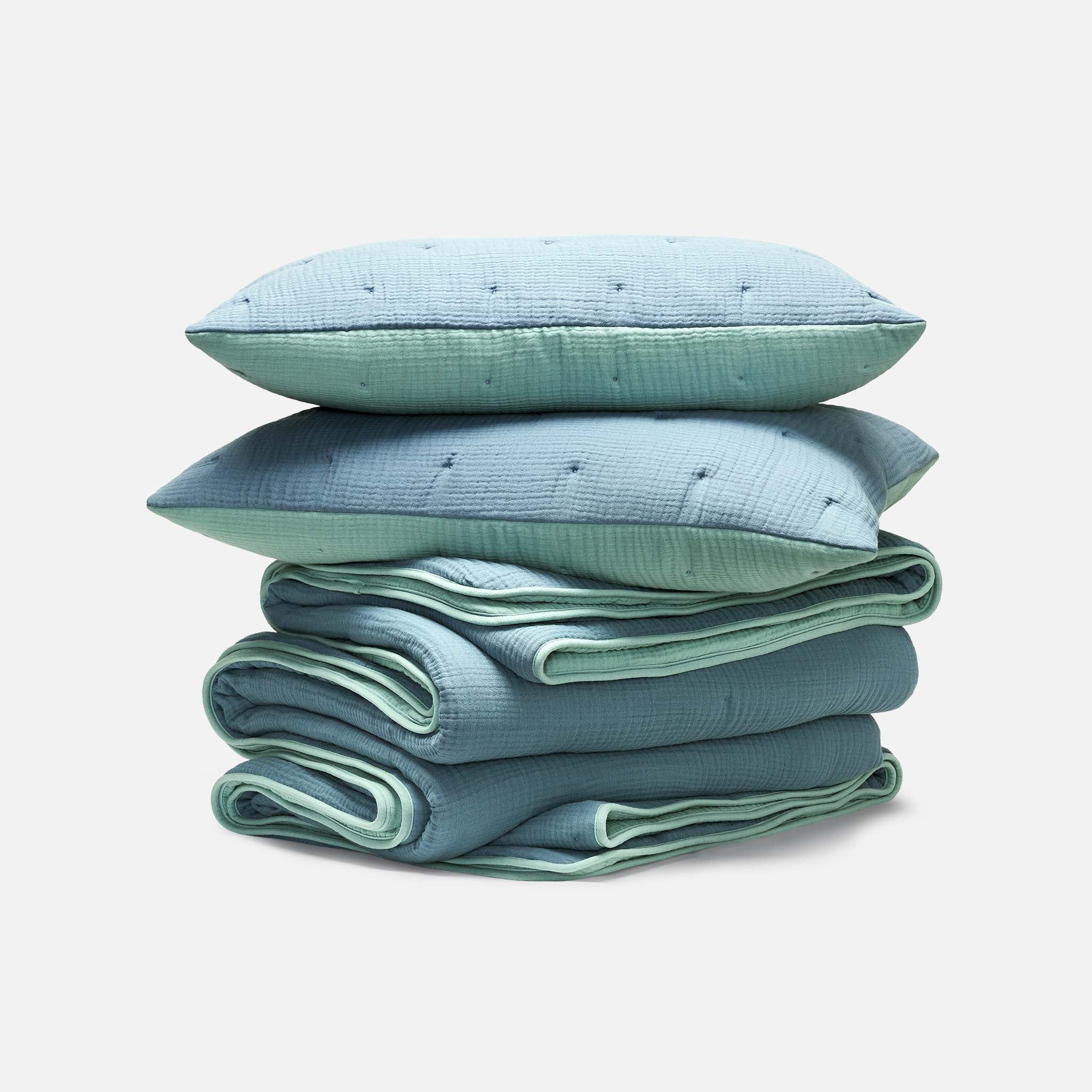 Breezeweave Reversible Cotton Comforter Set - Image 24