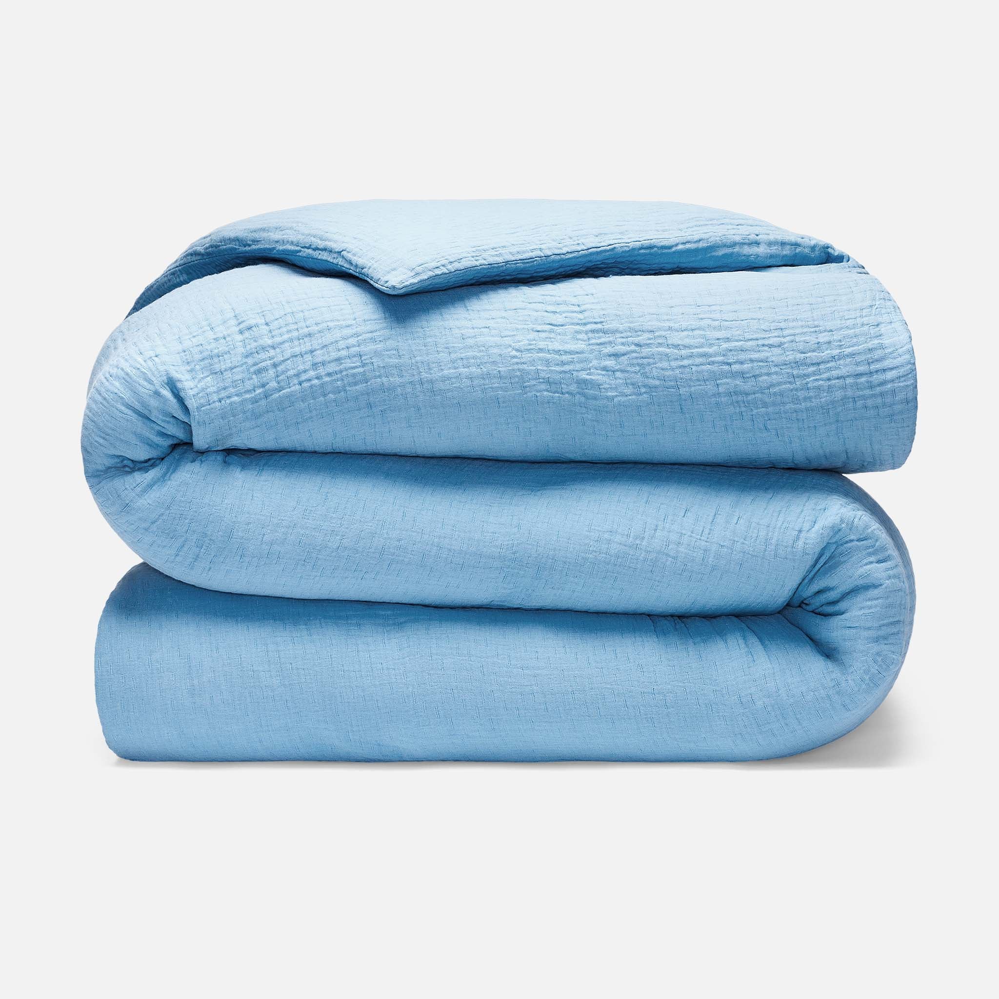 Breezeweave Crinkle Cotton Duvet Cover - Image 27