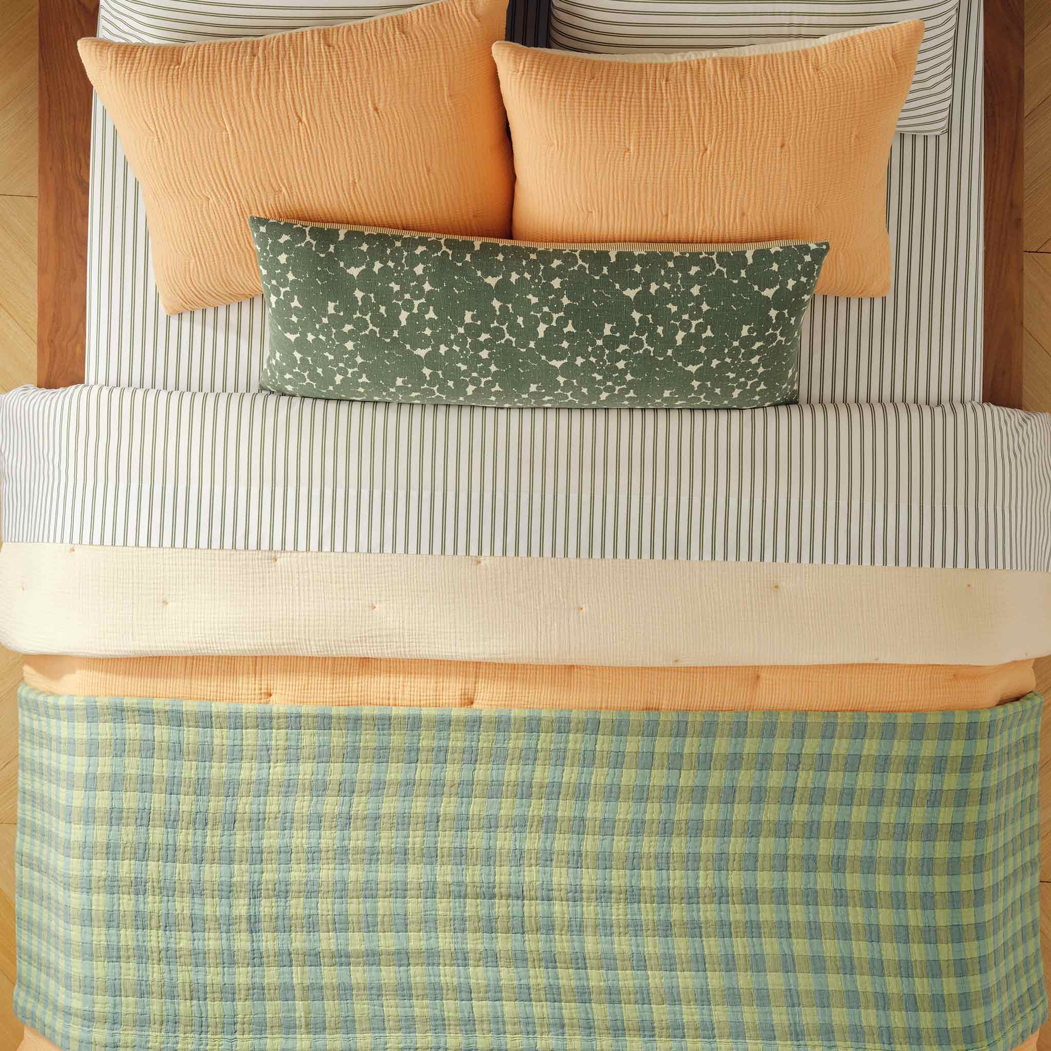 Drifting Blooms Lumbar Pillow Cover - Image 14