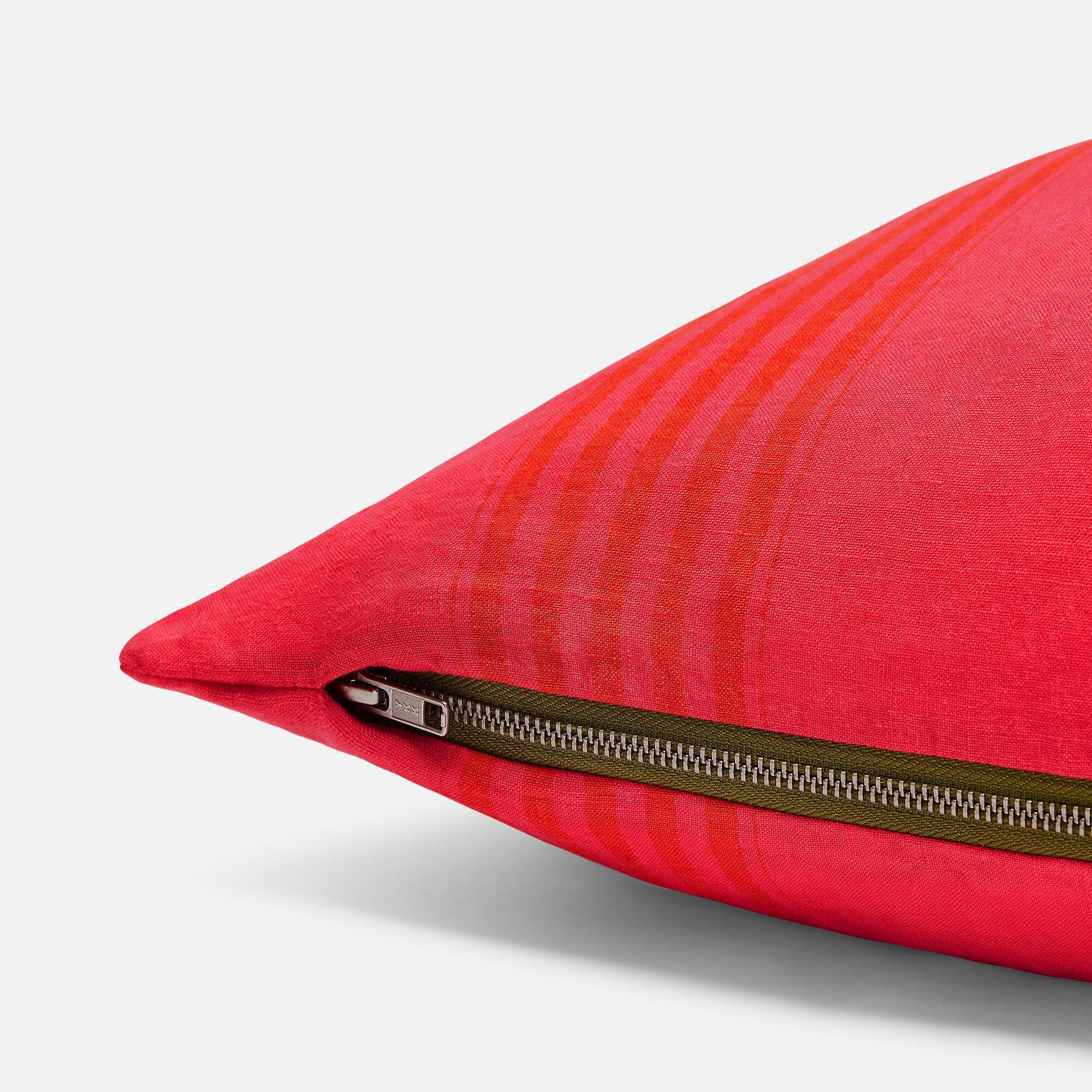 Washed European Linen Lumbar Pillow Cover - Last Call - Image 2